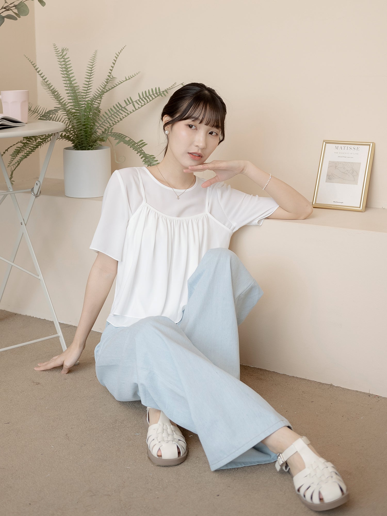 Chiffon Twin Set