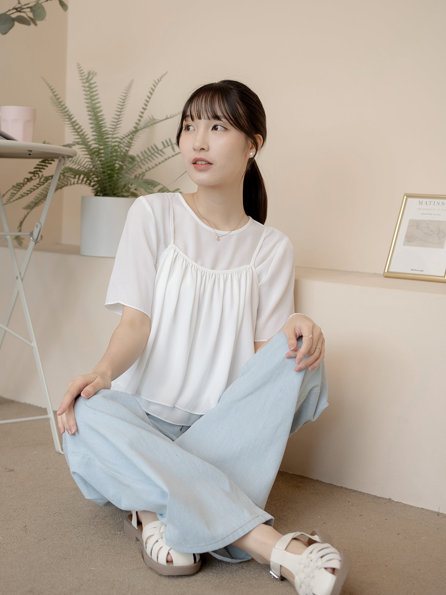 Chiffon Twin Set