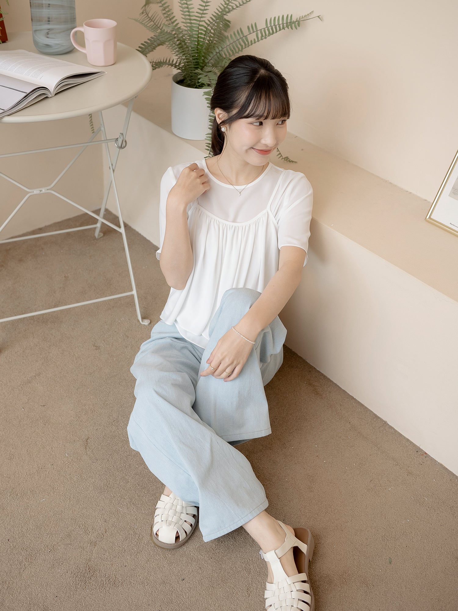Chiffon Twin Set