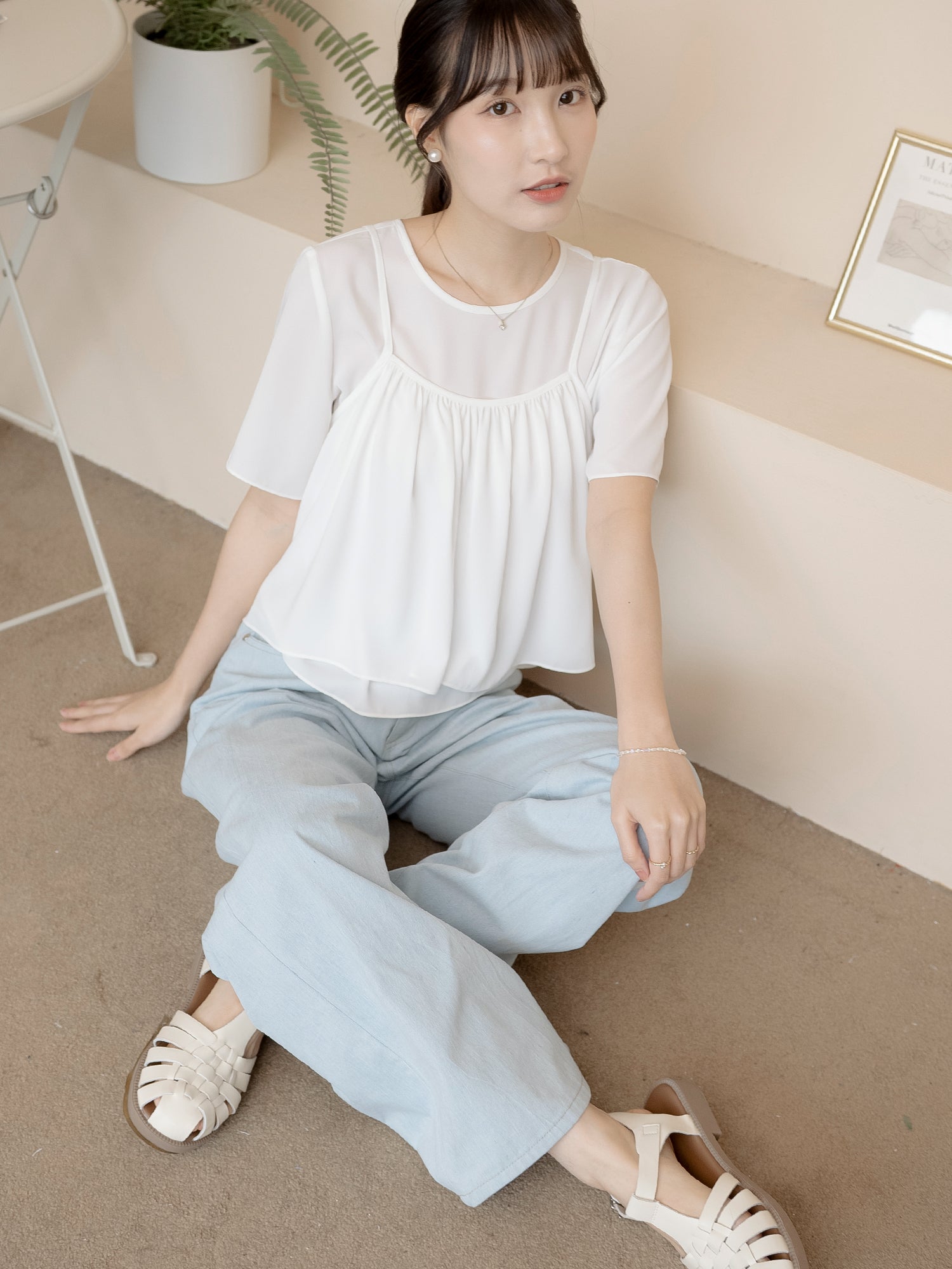 Chiffon Twin Set