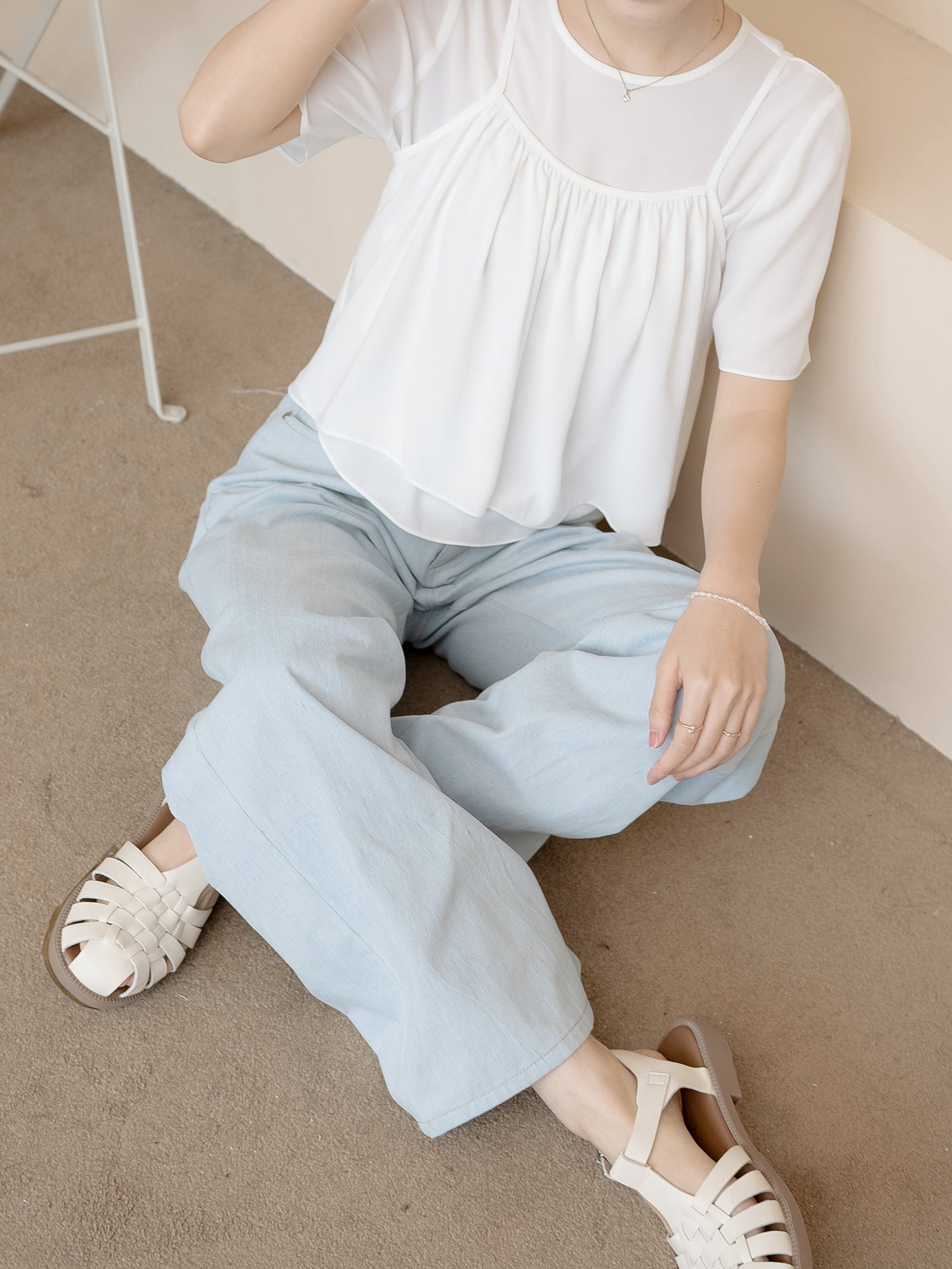 Chiffon Twin Set