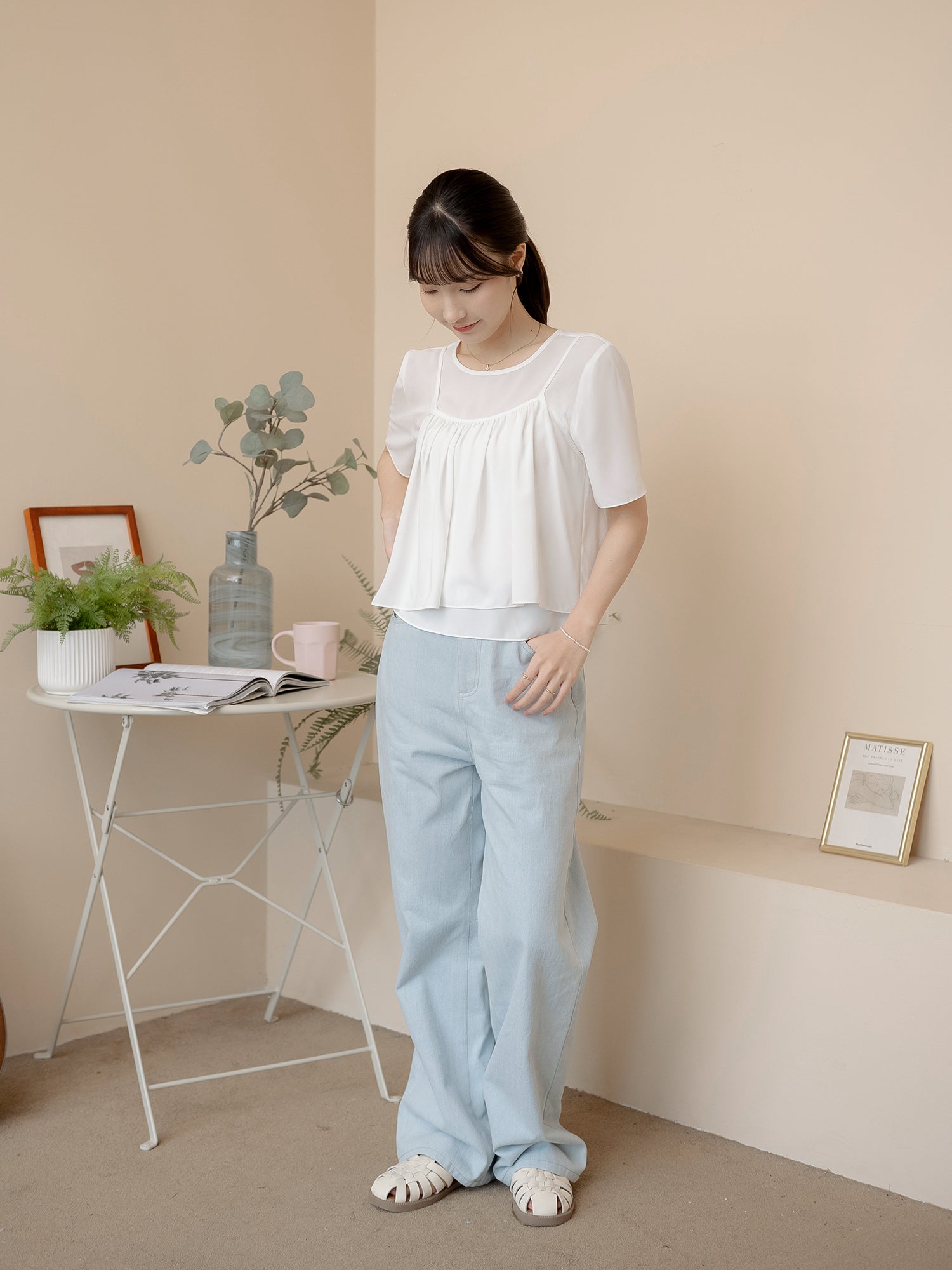 Chiffon Twin Set