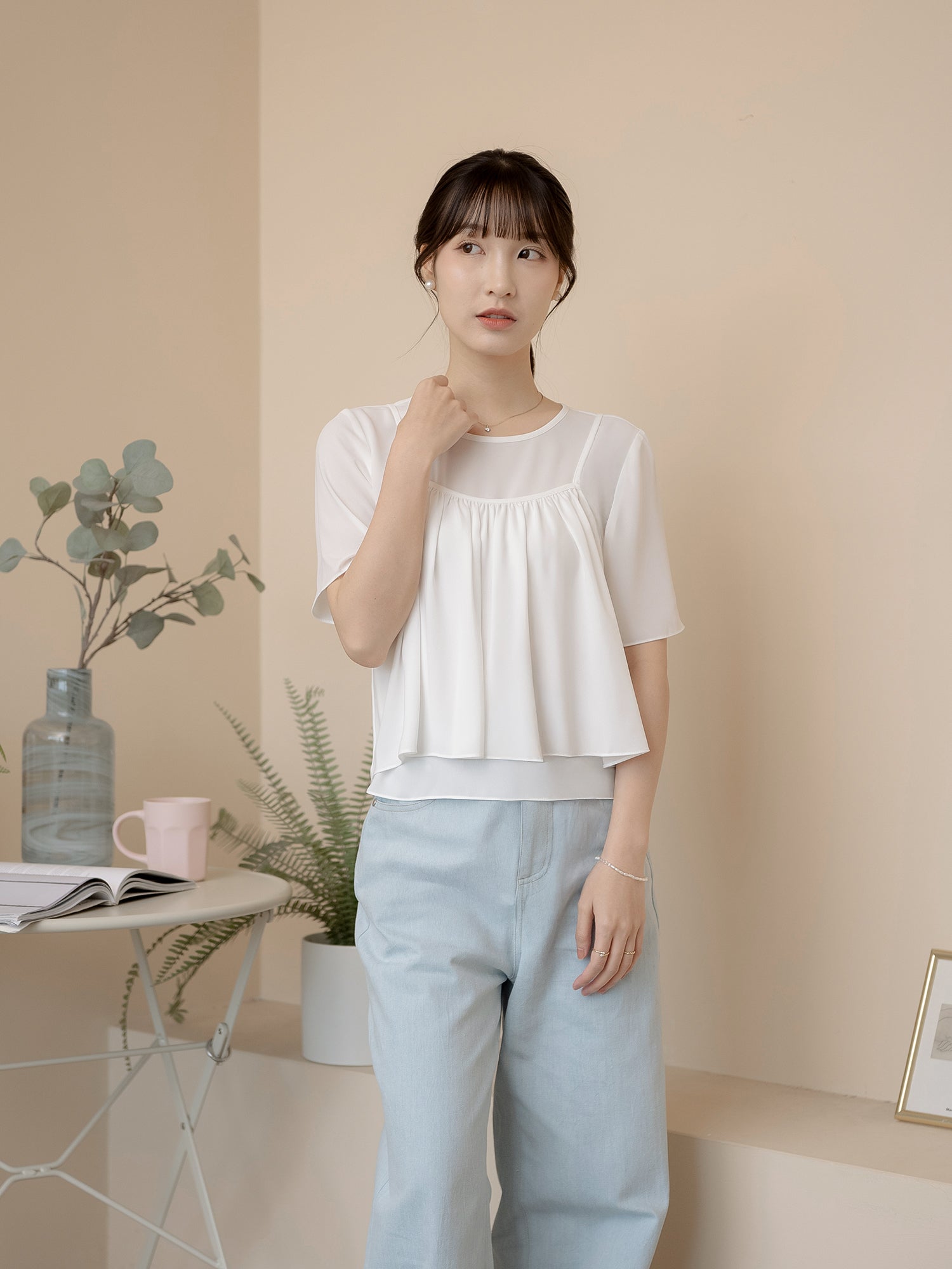 Chiffon Twin Set