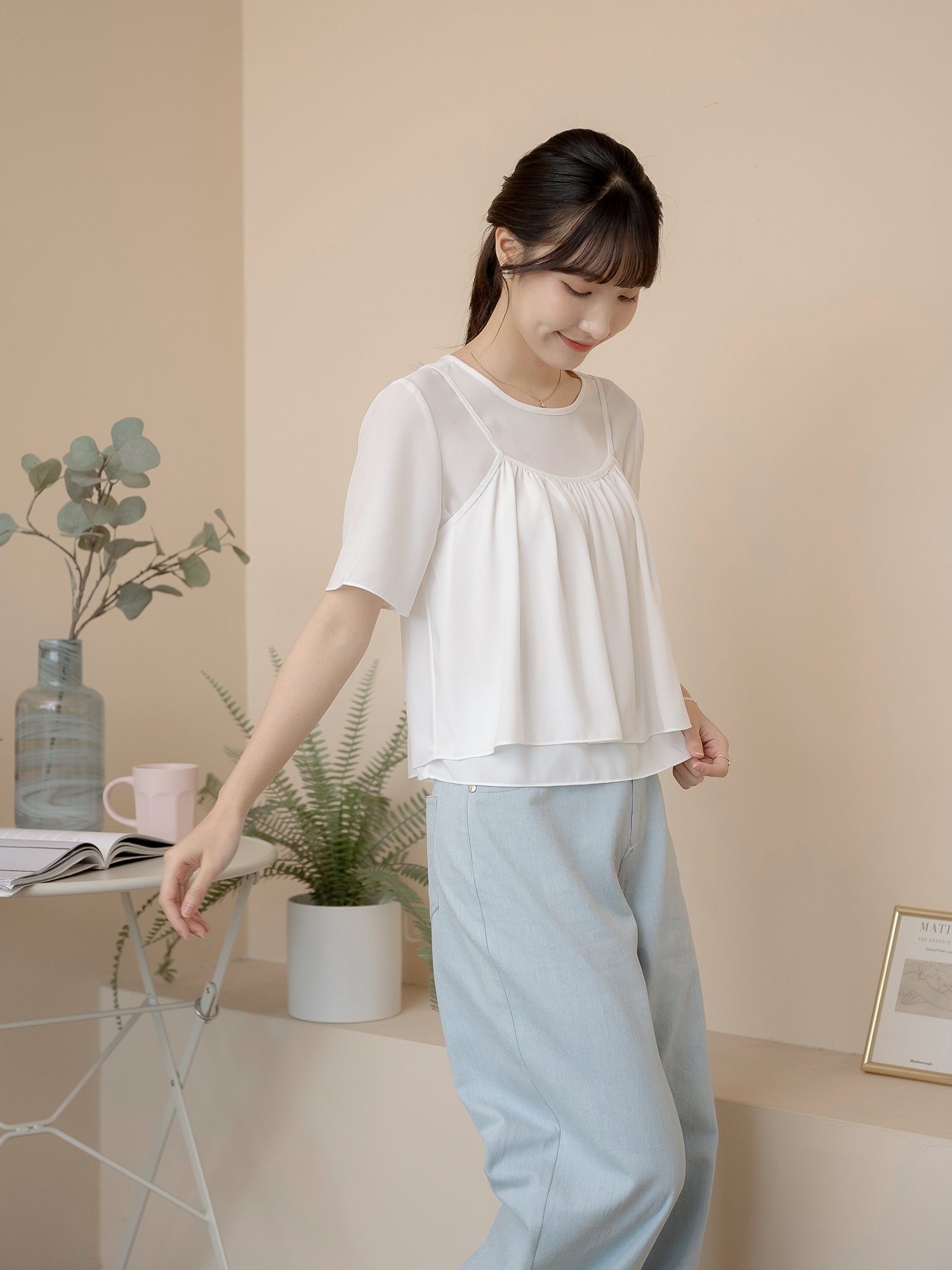 Chiffon Twin Set