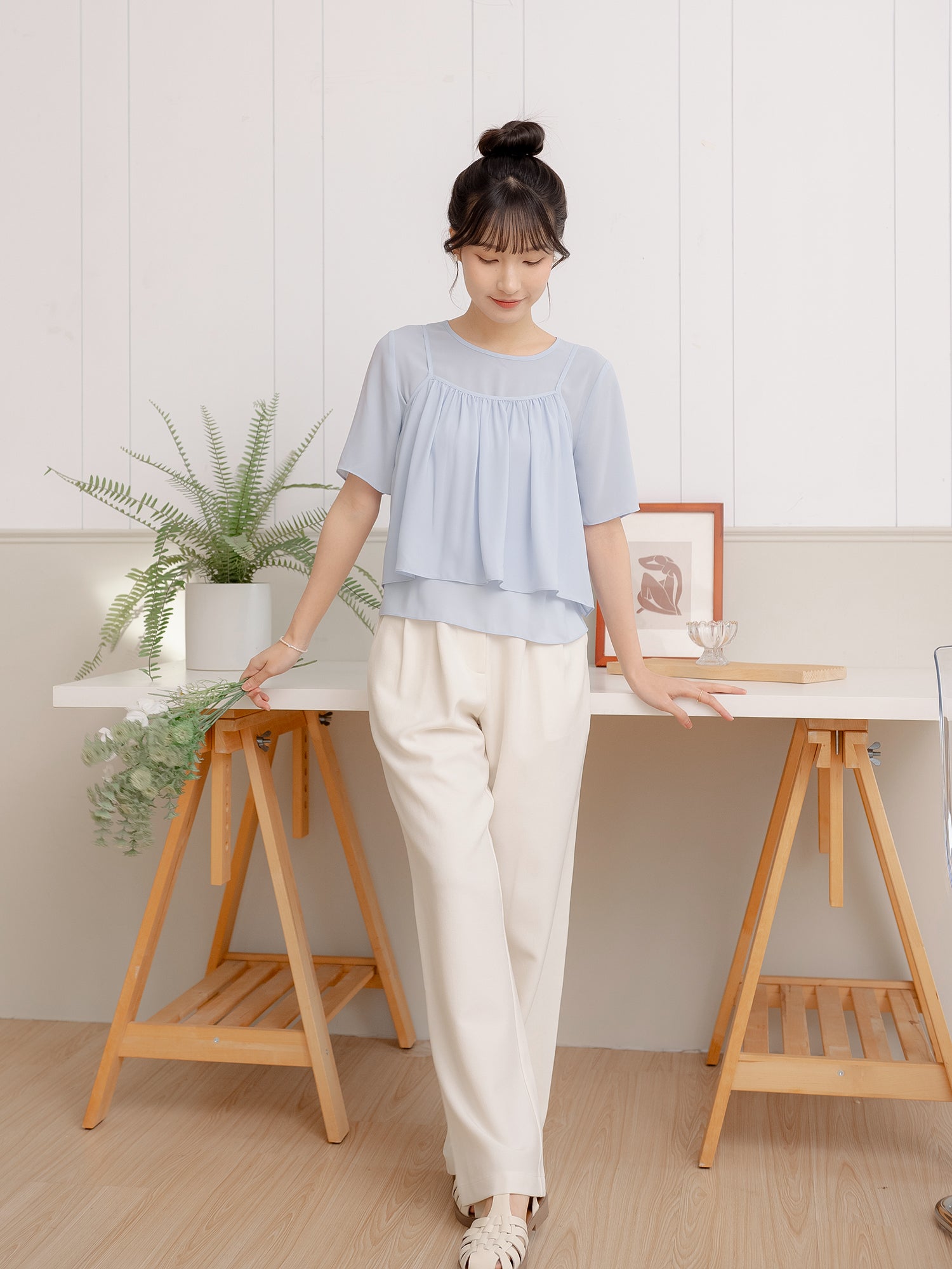 Chiffon Twin Set