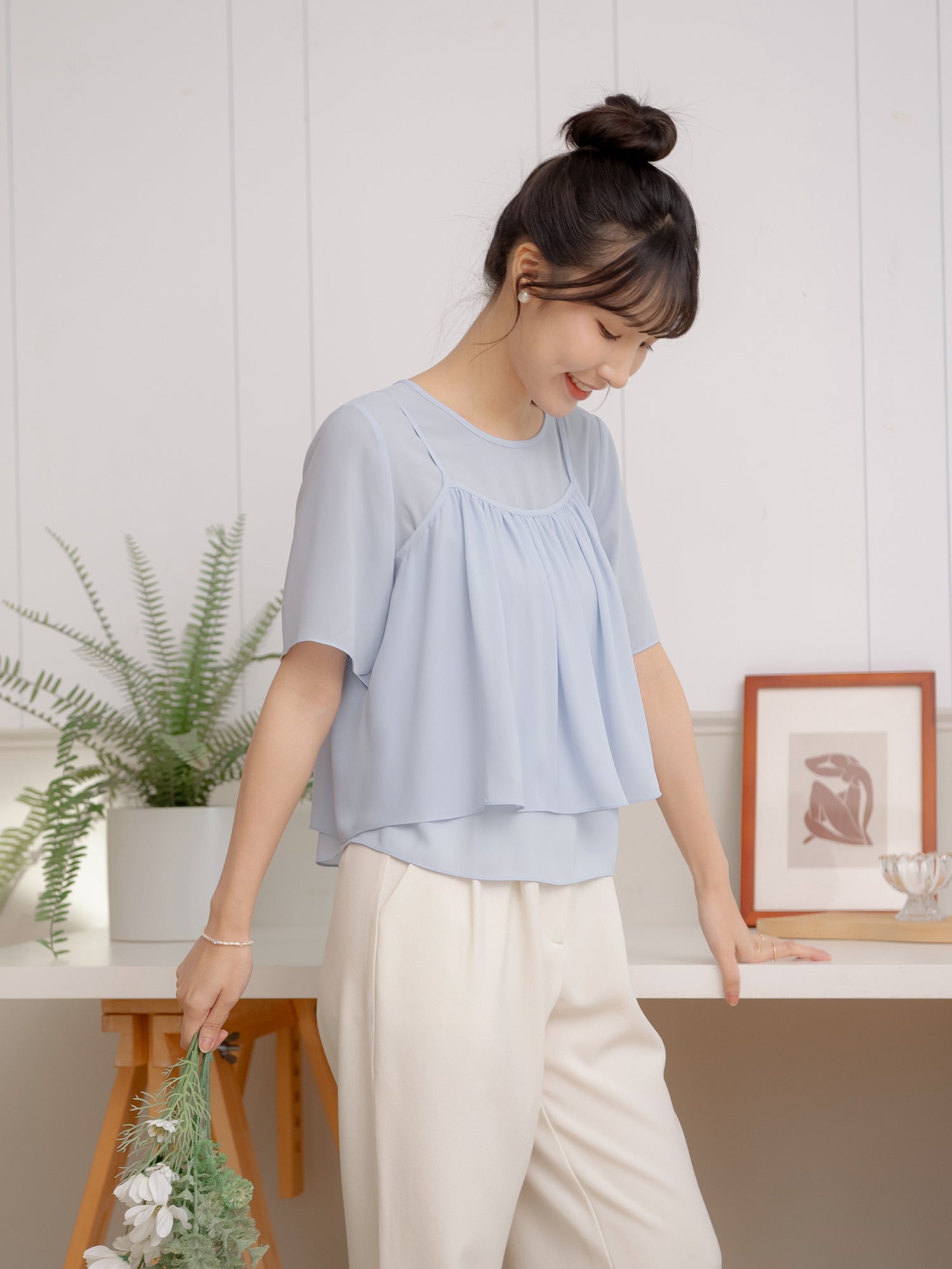Chiffon Twin Set