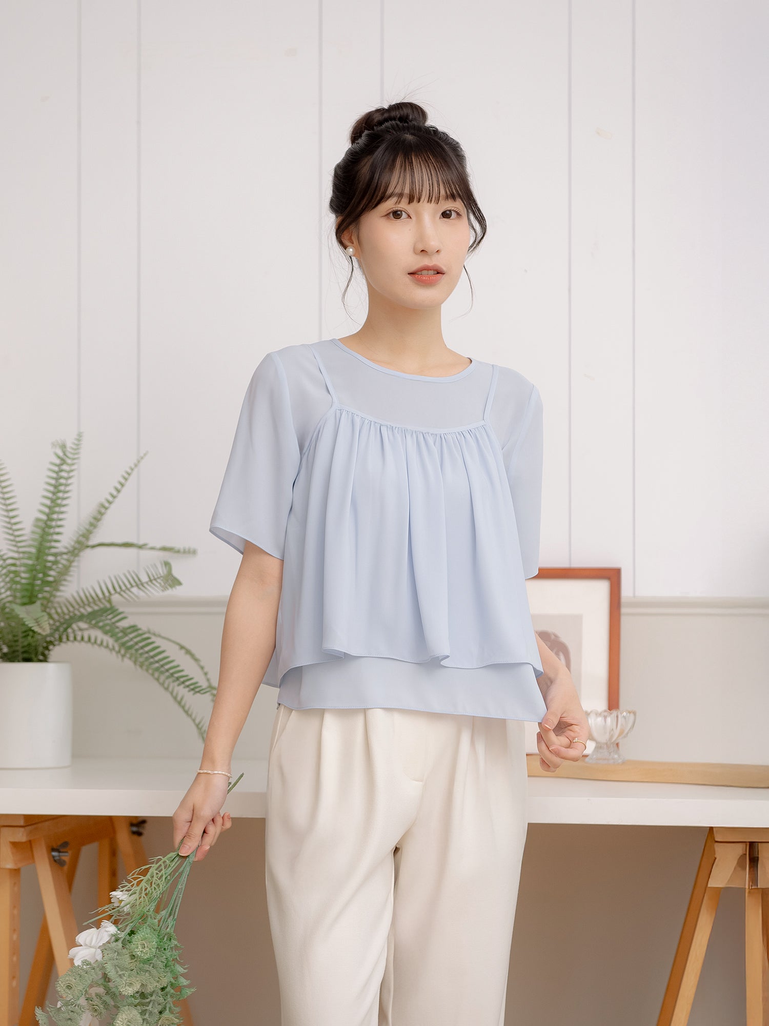 Chiffon Twin Set