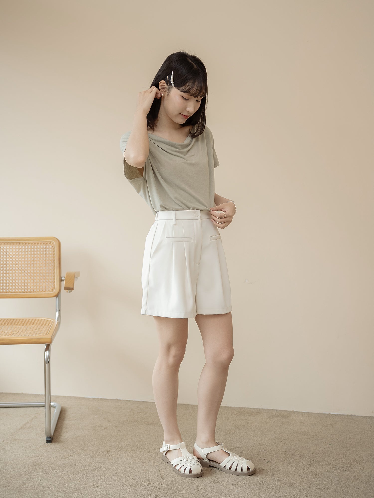 Cowl Neck Top