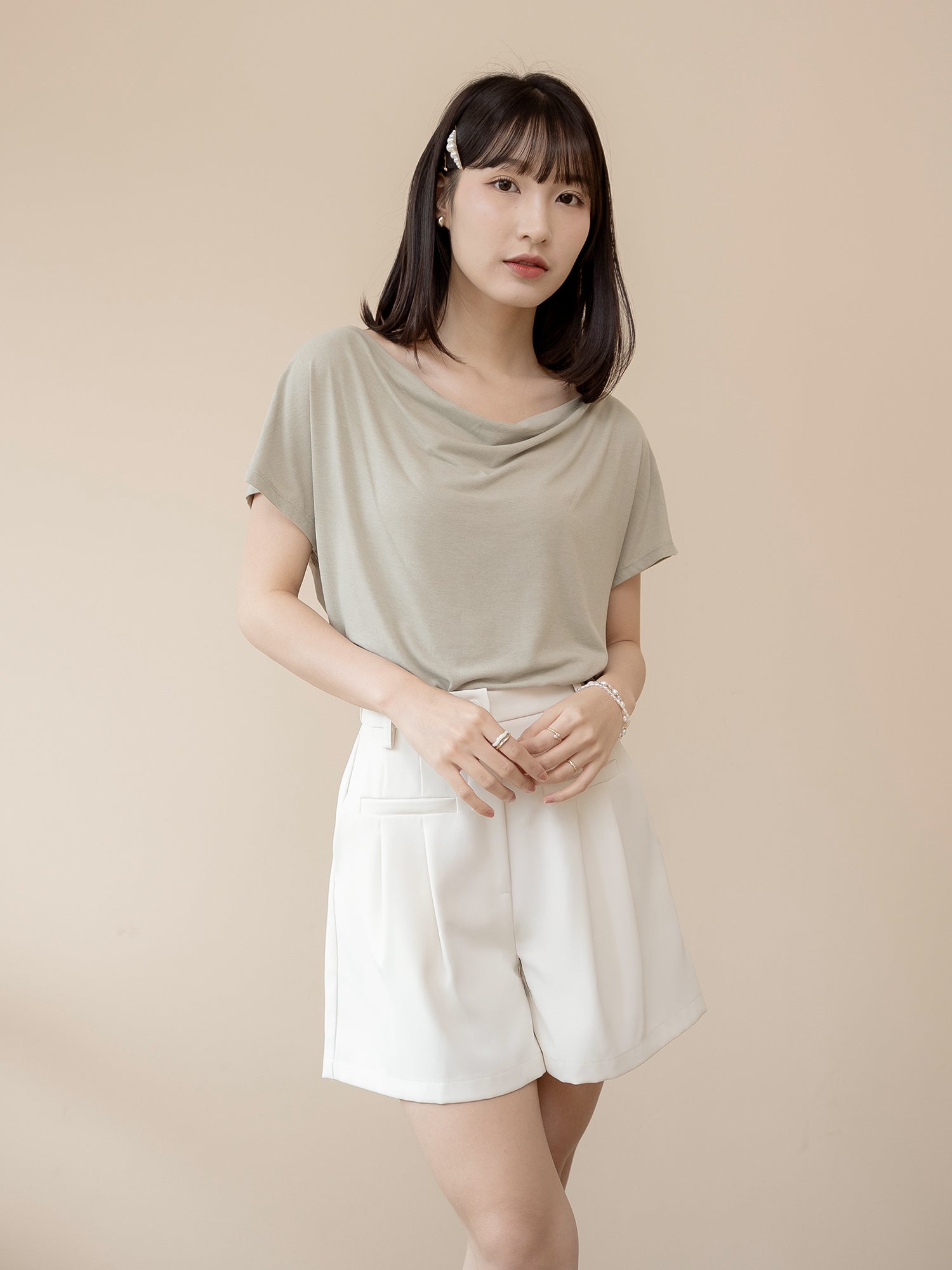 Cowl Neck Top