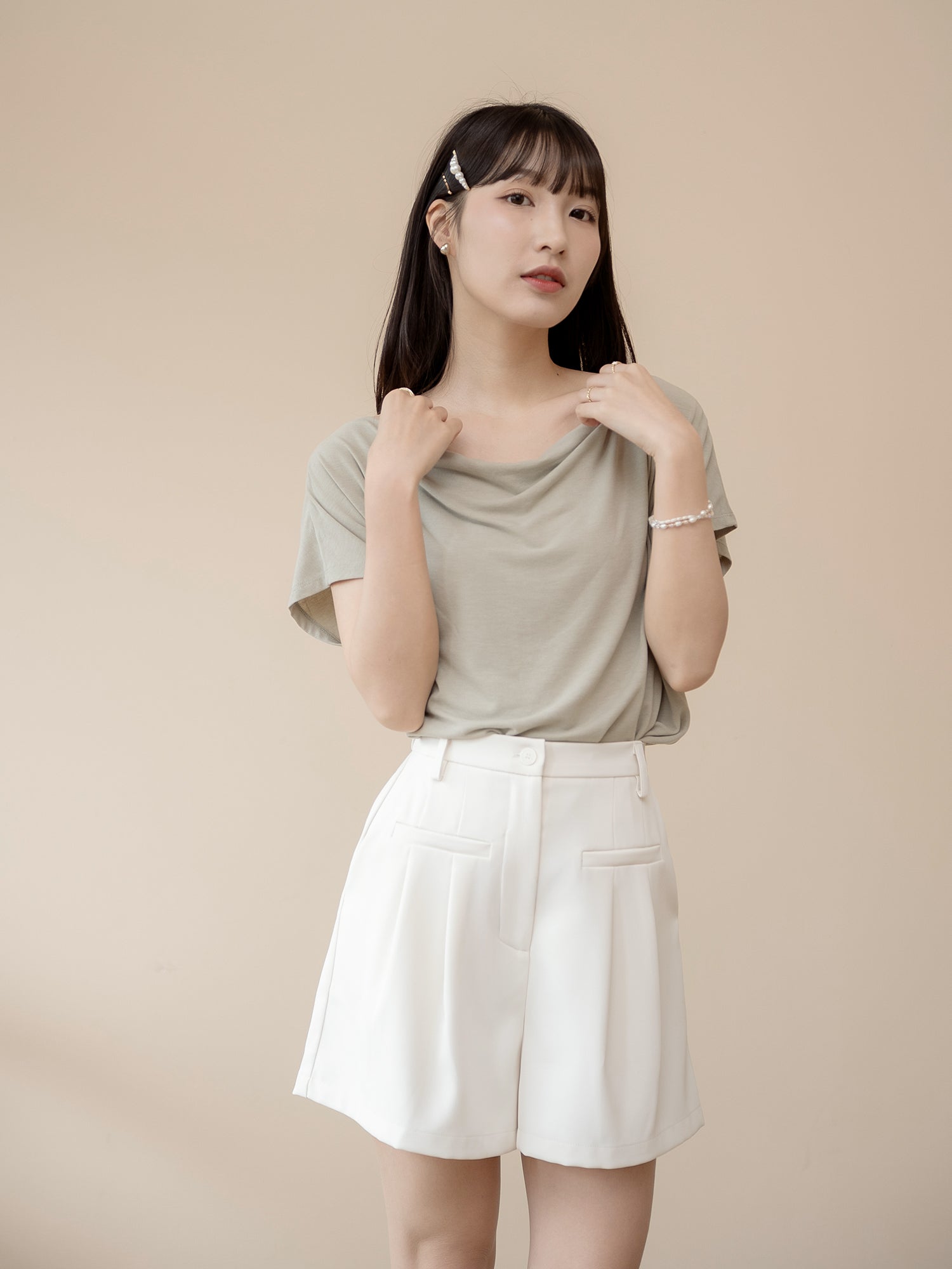 Cowl Neck Top