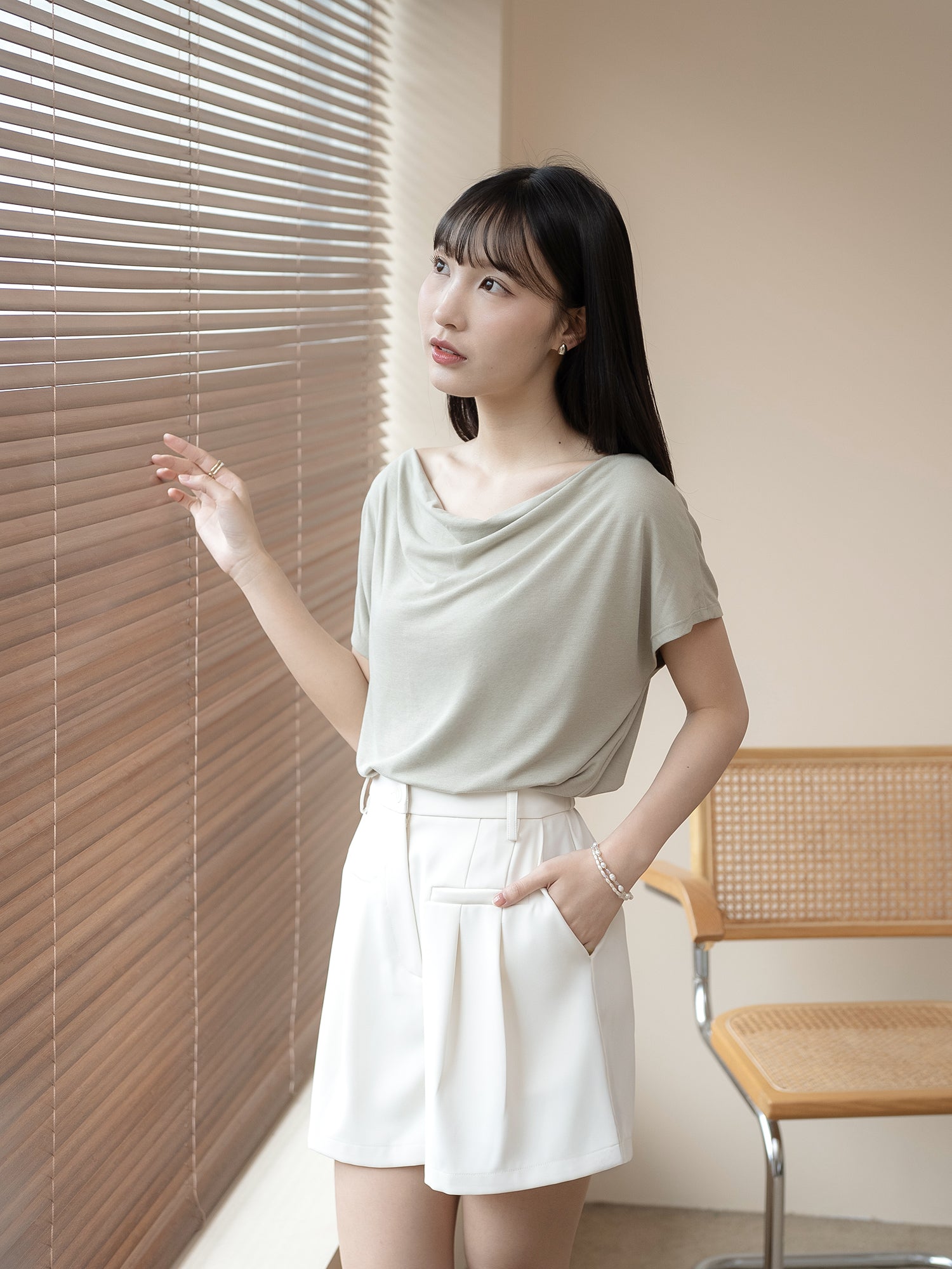 Cowl Neck Top