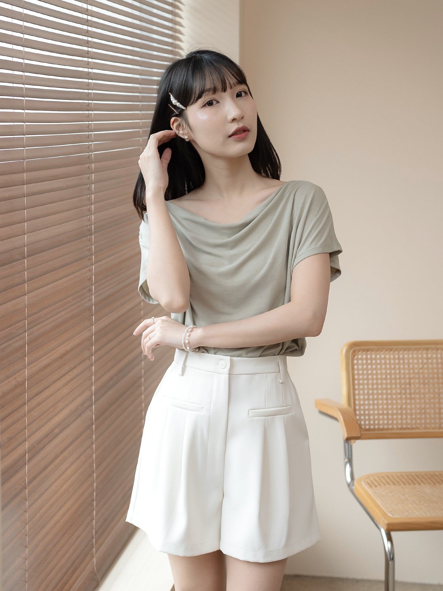 Cowl Neck Top