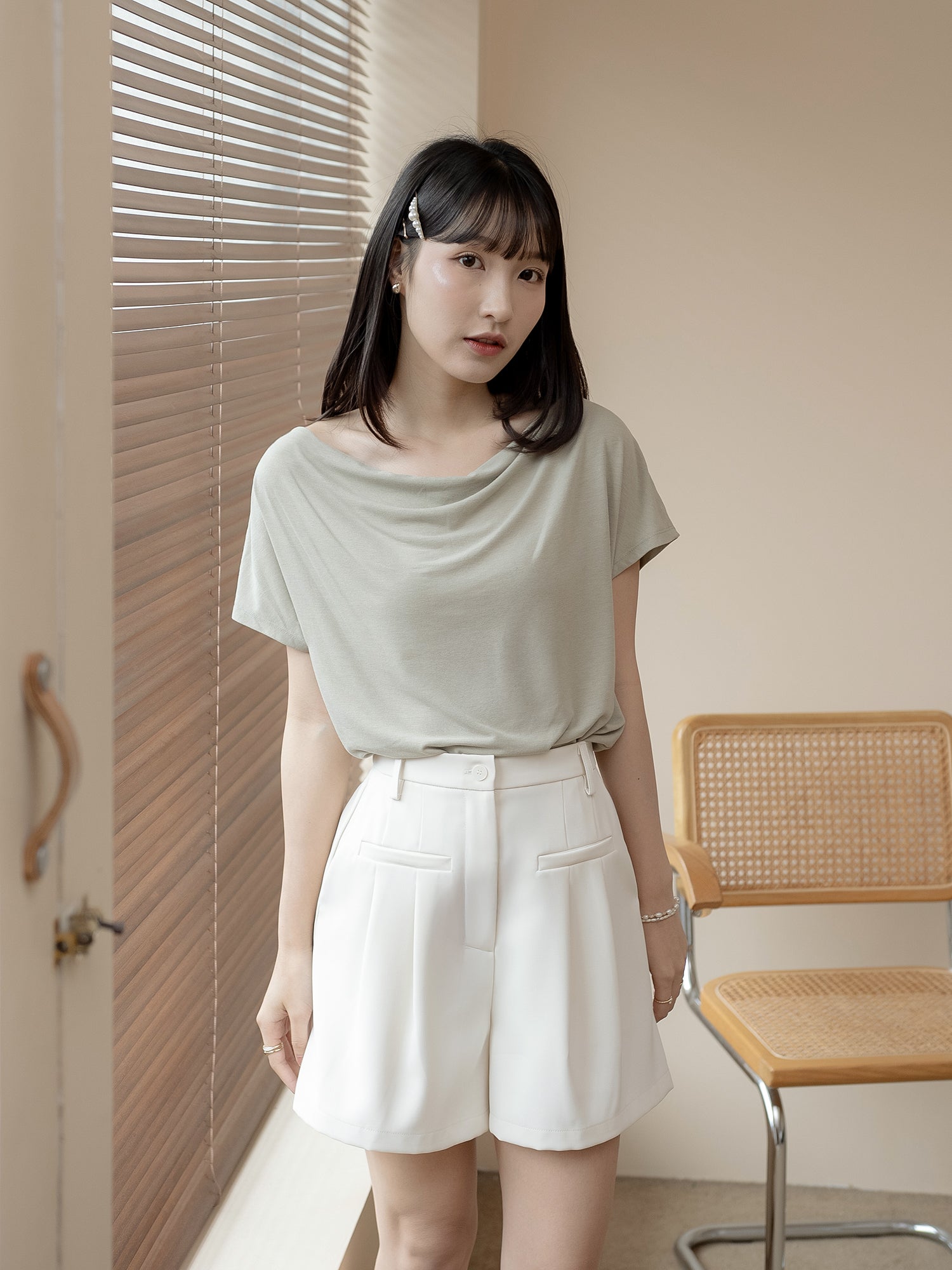 Cowl Neck Top