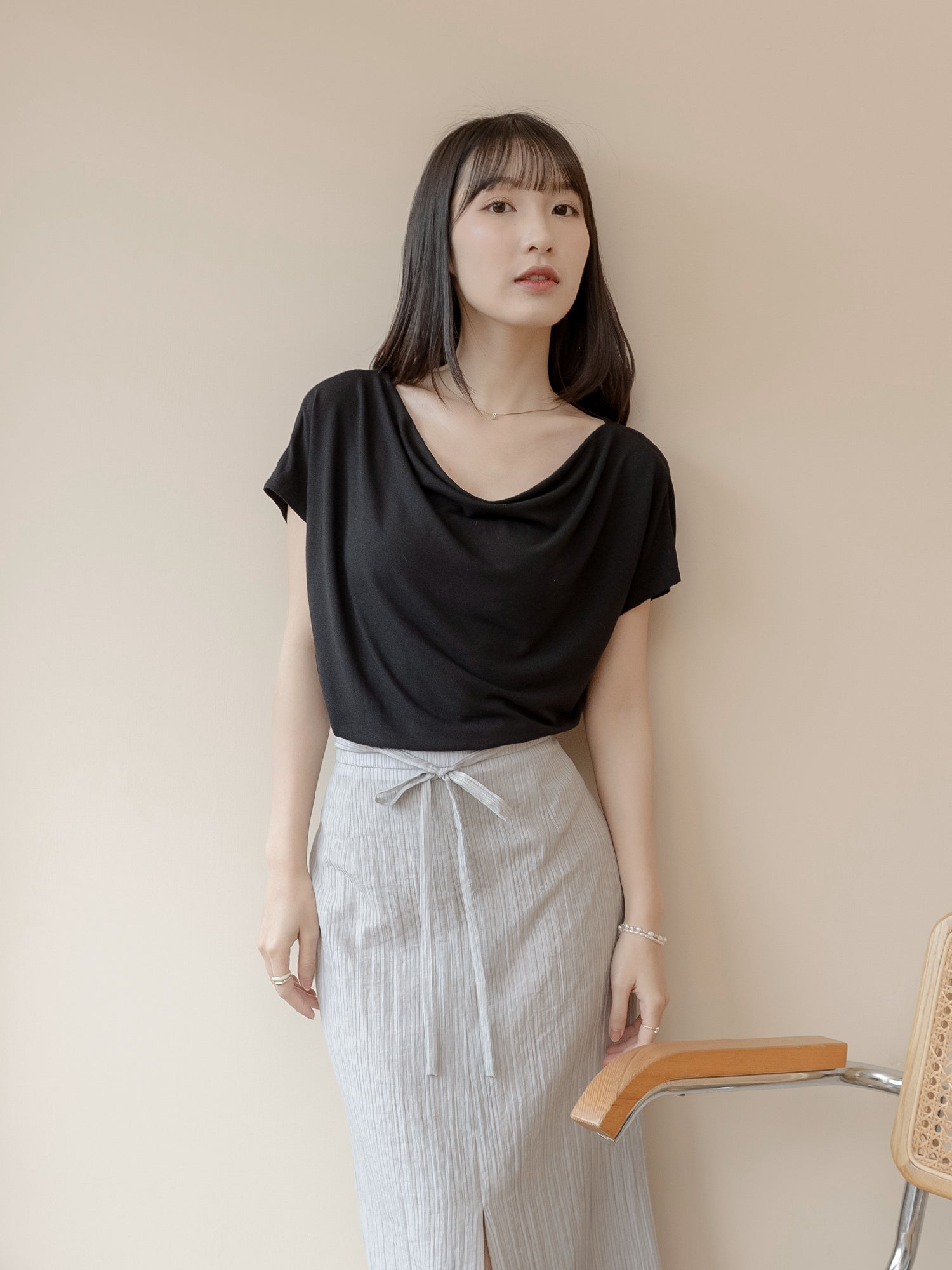 Cowl Neck Top