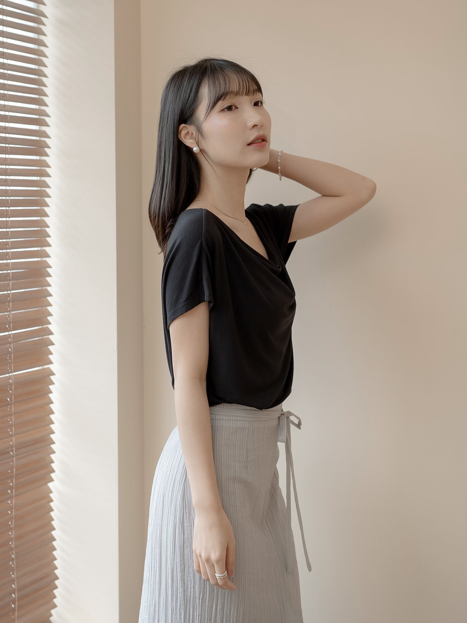 Cowl Neck Top