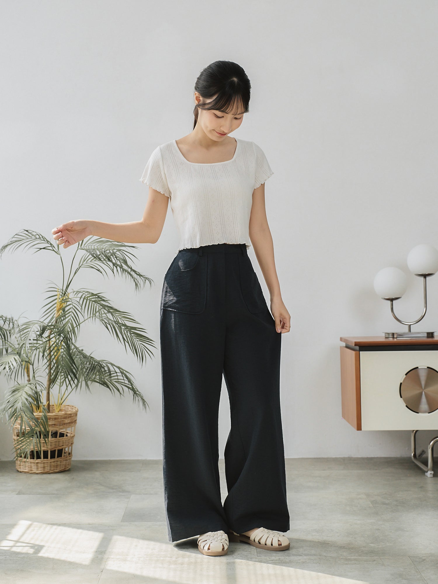 Patch Pocket Pants