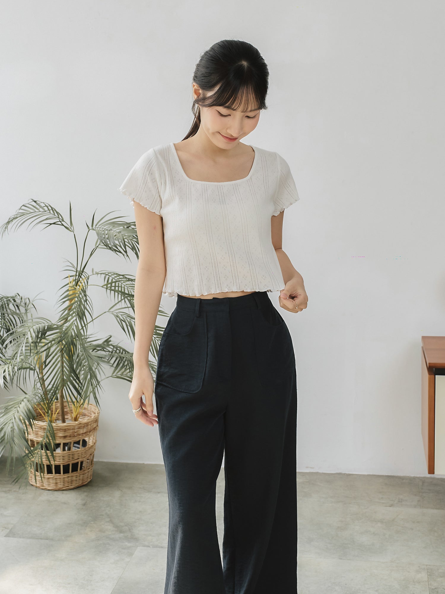 Patch Pocket Pants