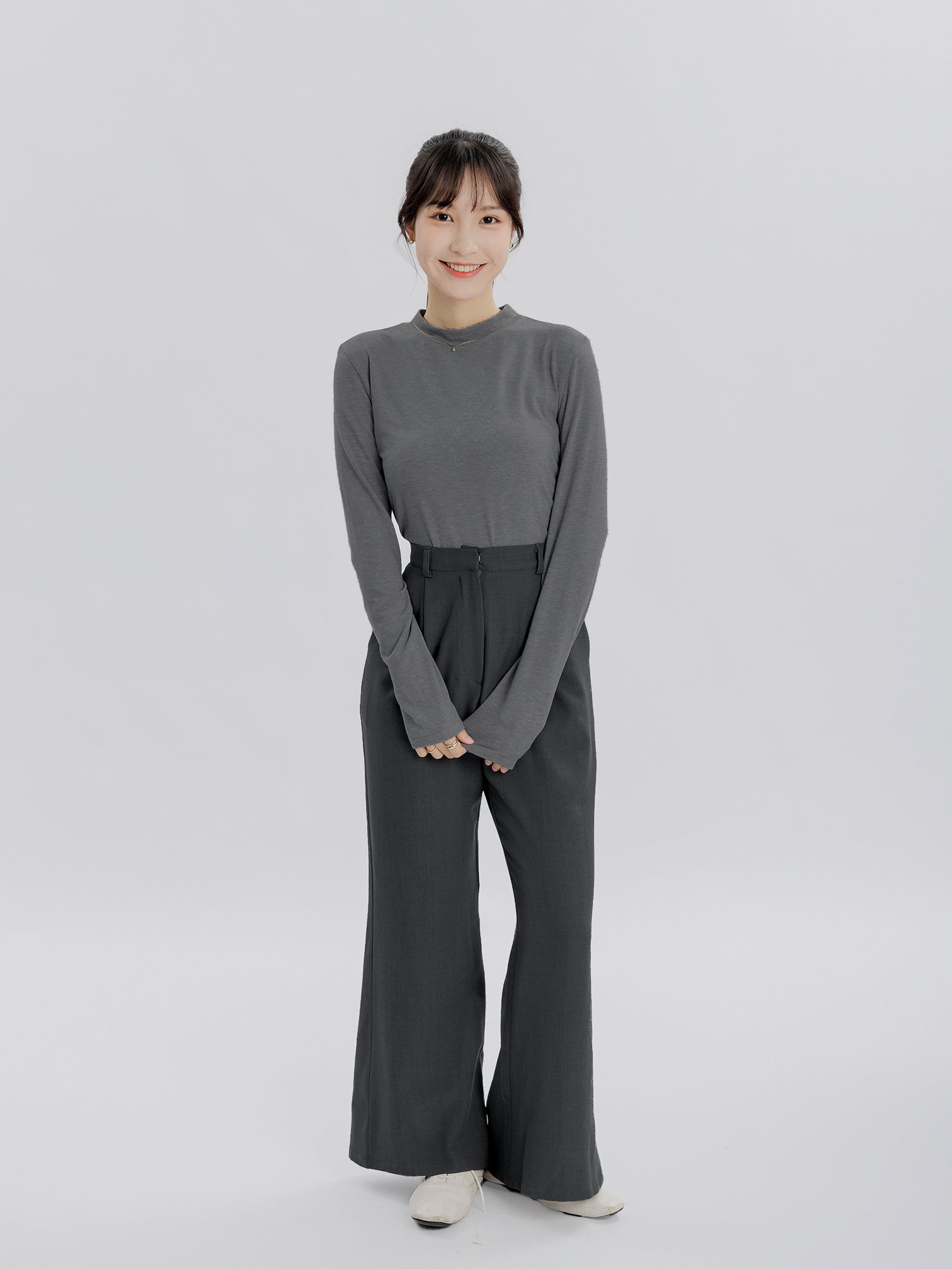 Natalie High Neck Soft Top