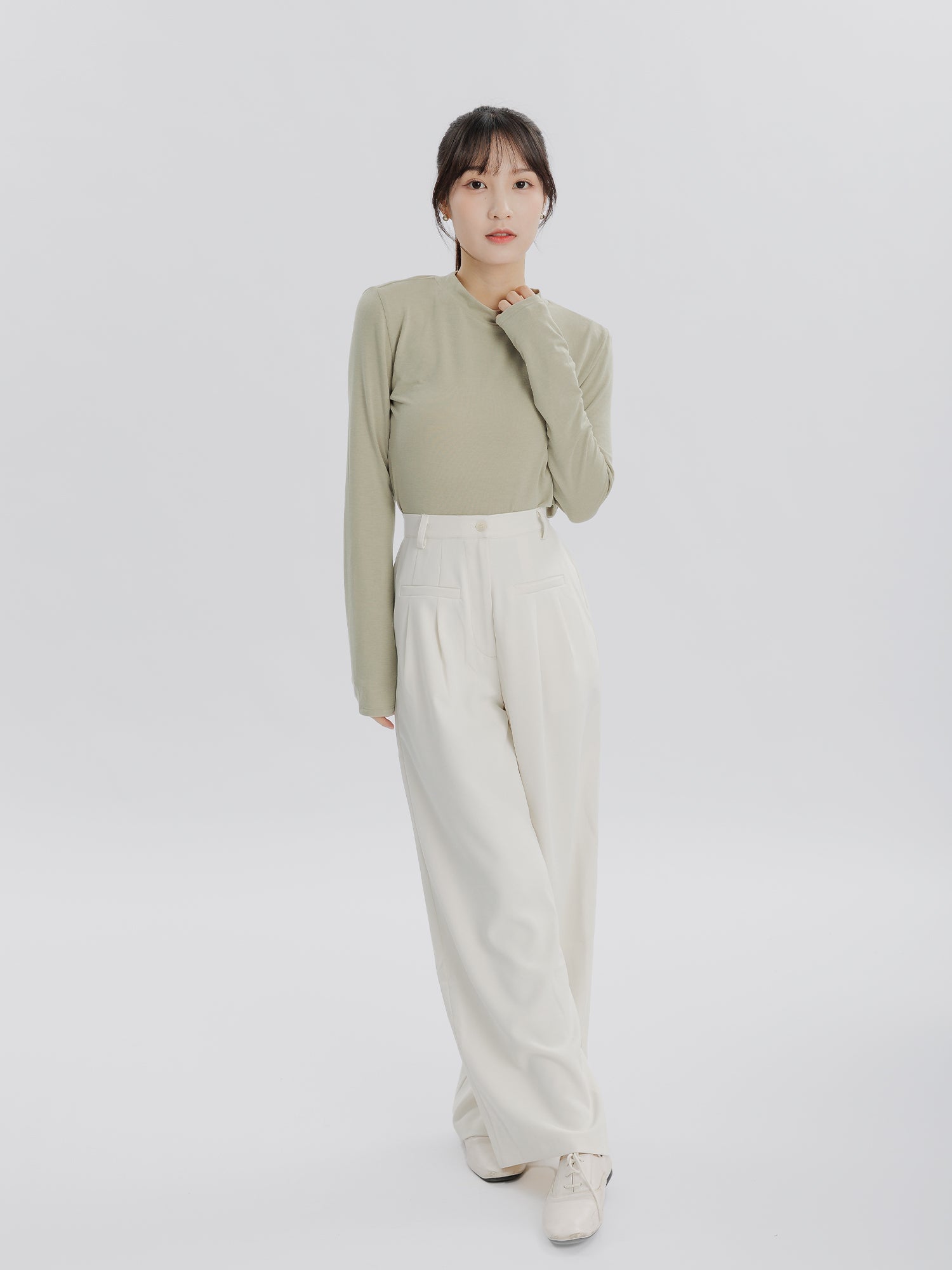 Natalie High Neck Soft Top