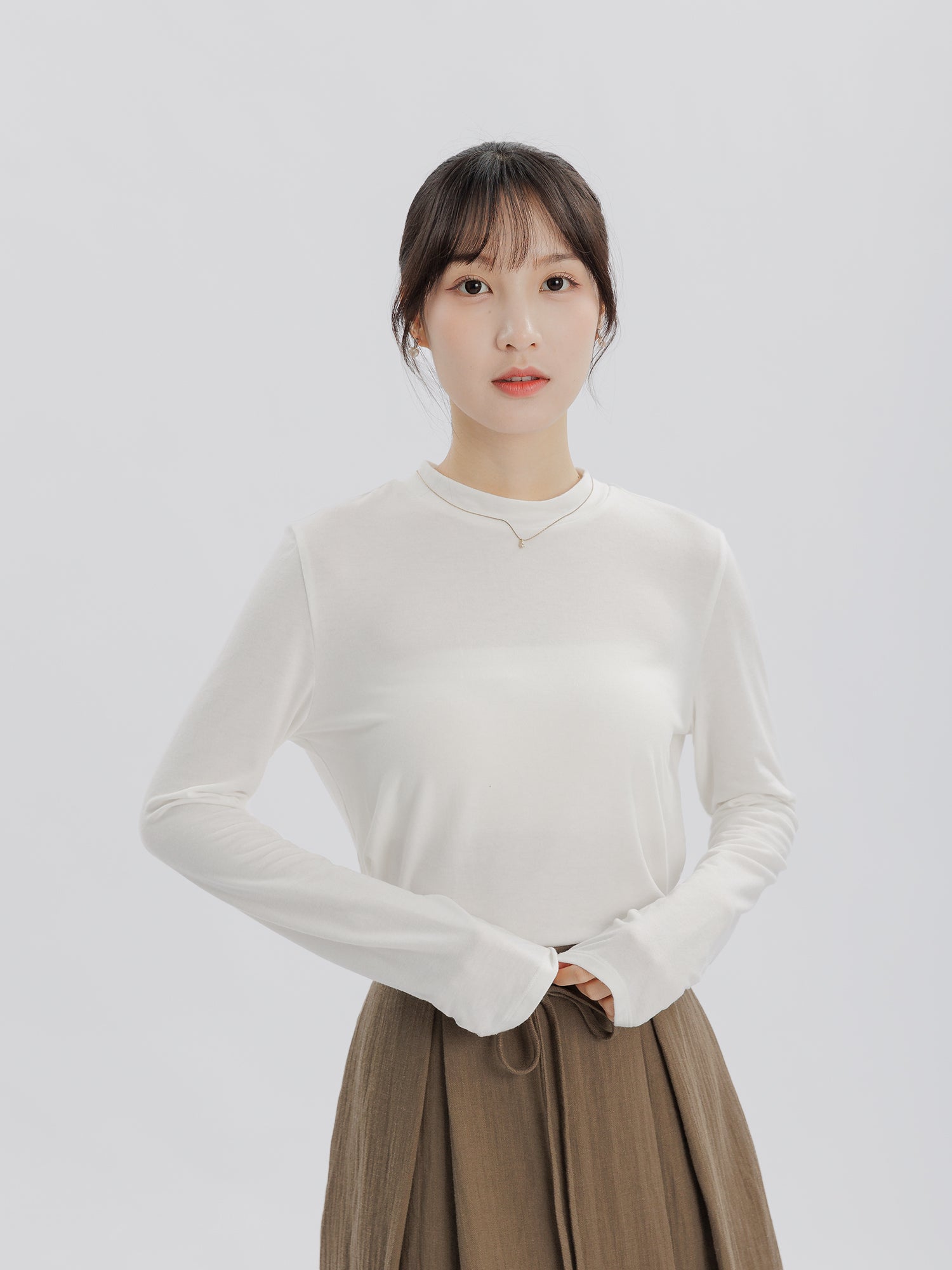 麻糬高領上衣