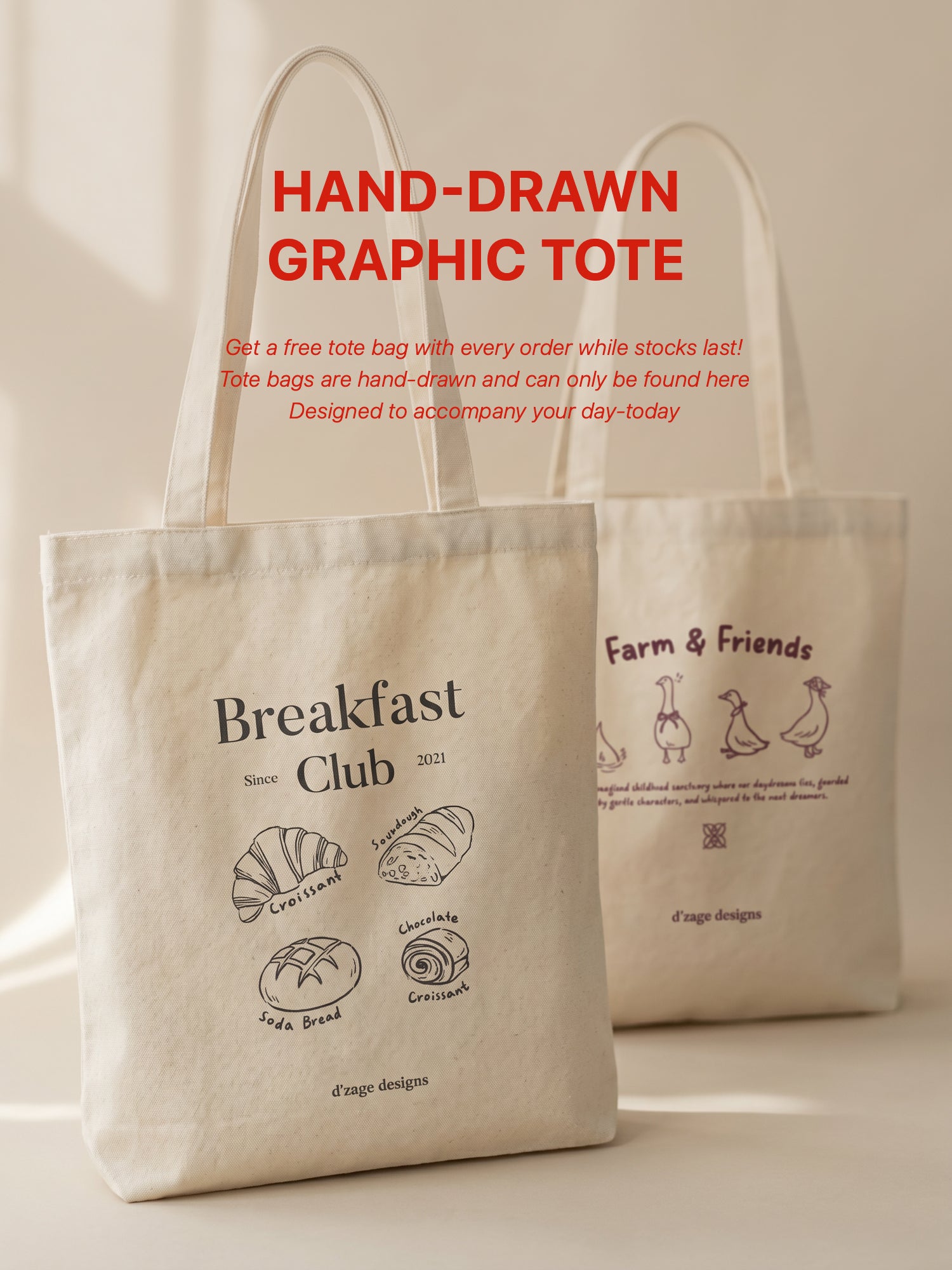 GRAPHIC TOTE BAG 盲盒