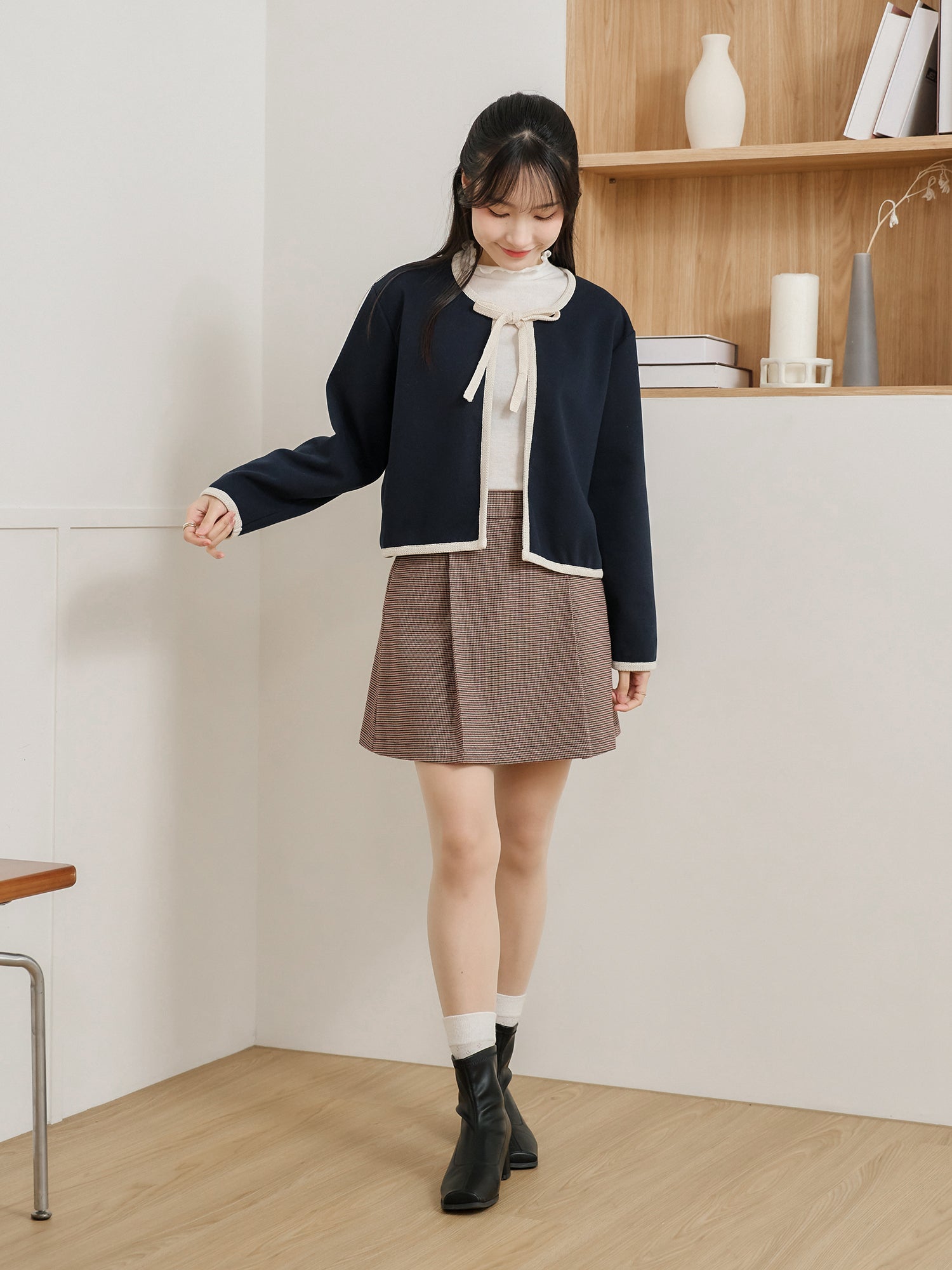 Premium Tie Front Coat