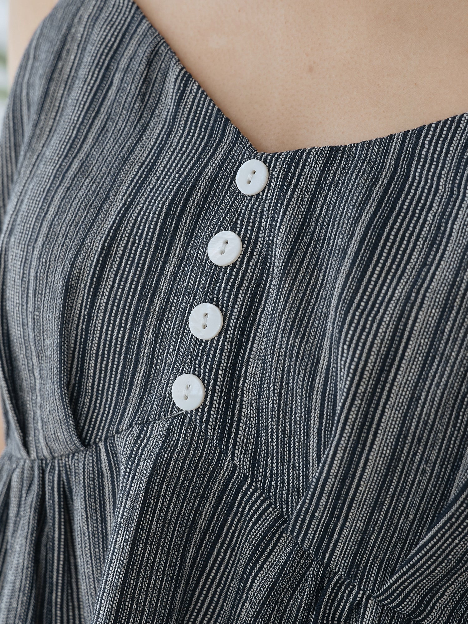 Striped Flare Hem Cami Top