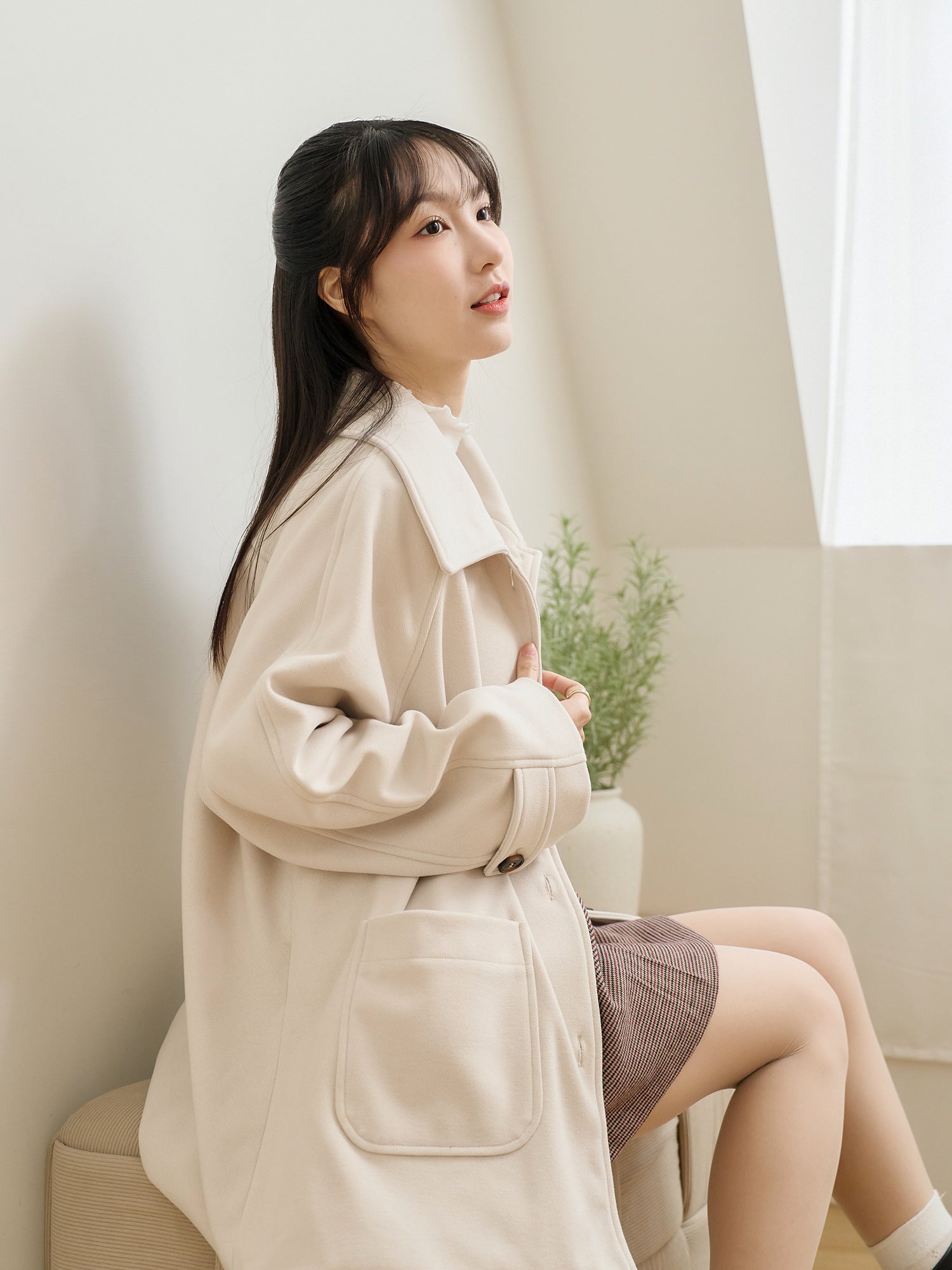 Premium Buttoned Coat