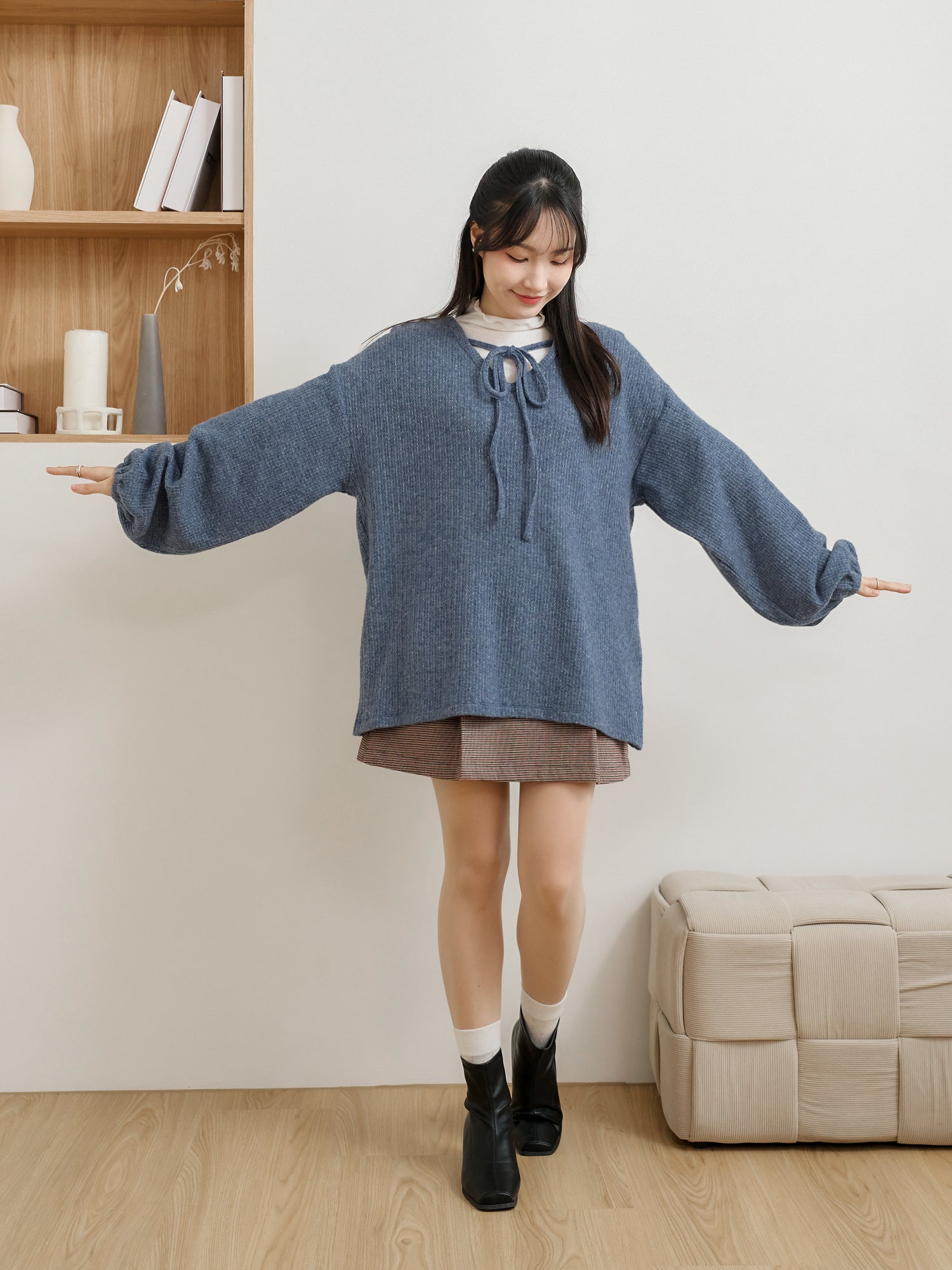 Two Way Oversized Knit Top