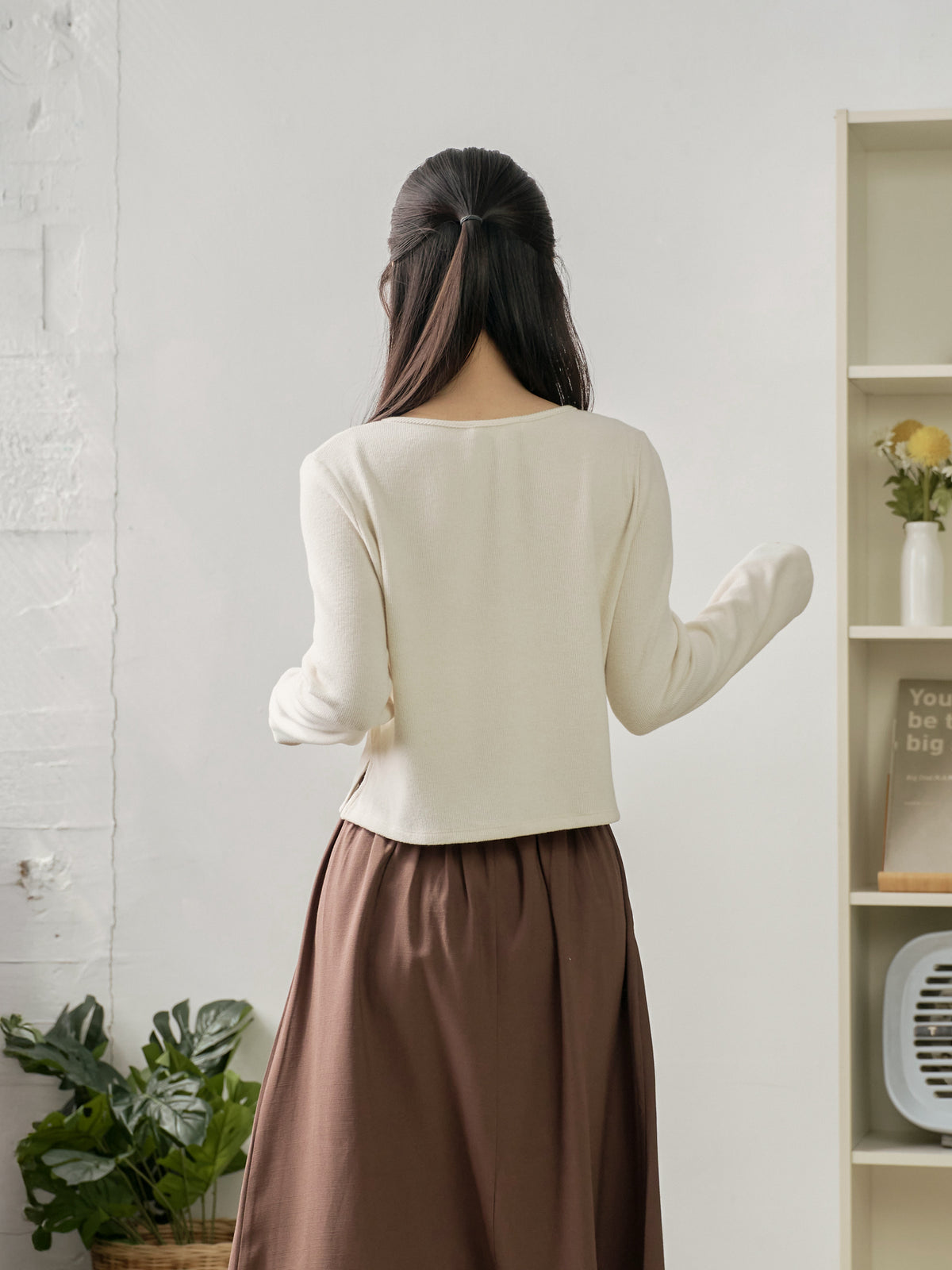 Soft Touch Cashmere Buttoned Cardigan