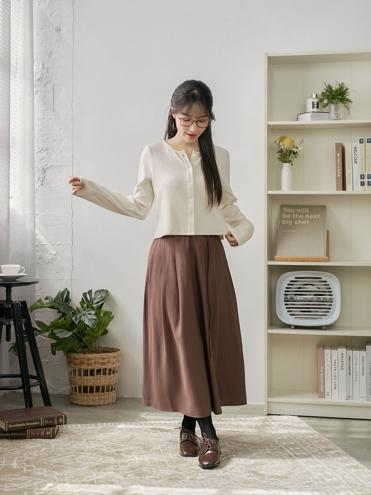 Soft Touch Cashmere Buttoned Cardigan