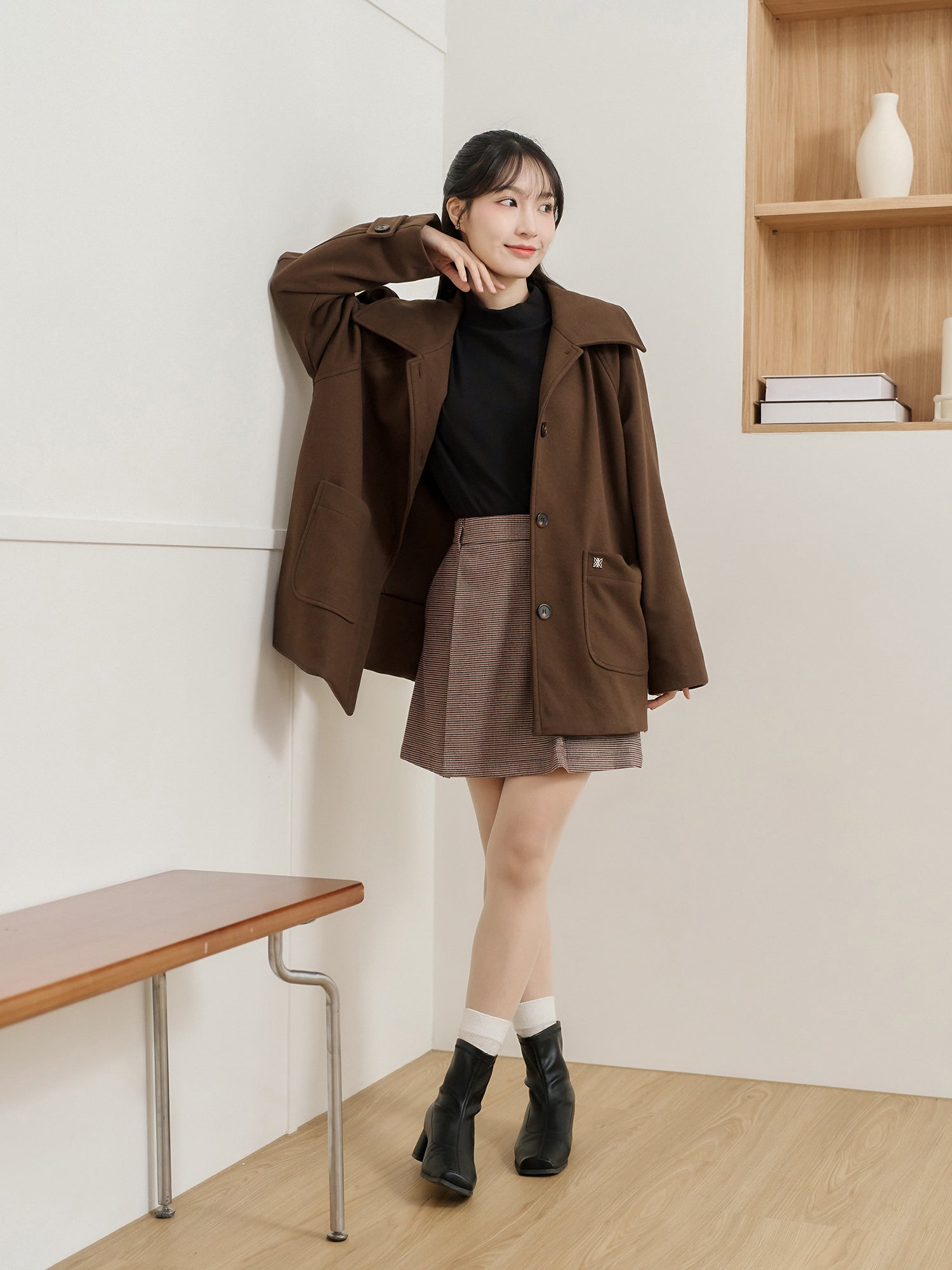 Premium Buttoned Coat