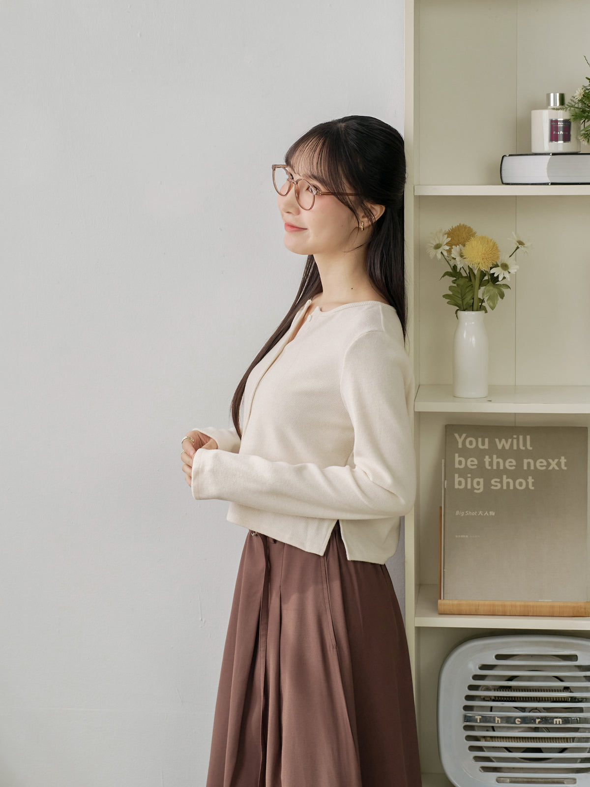 Soft Touch Cashmere Buttoned Cardigan