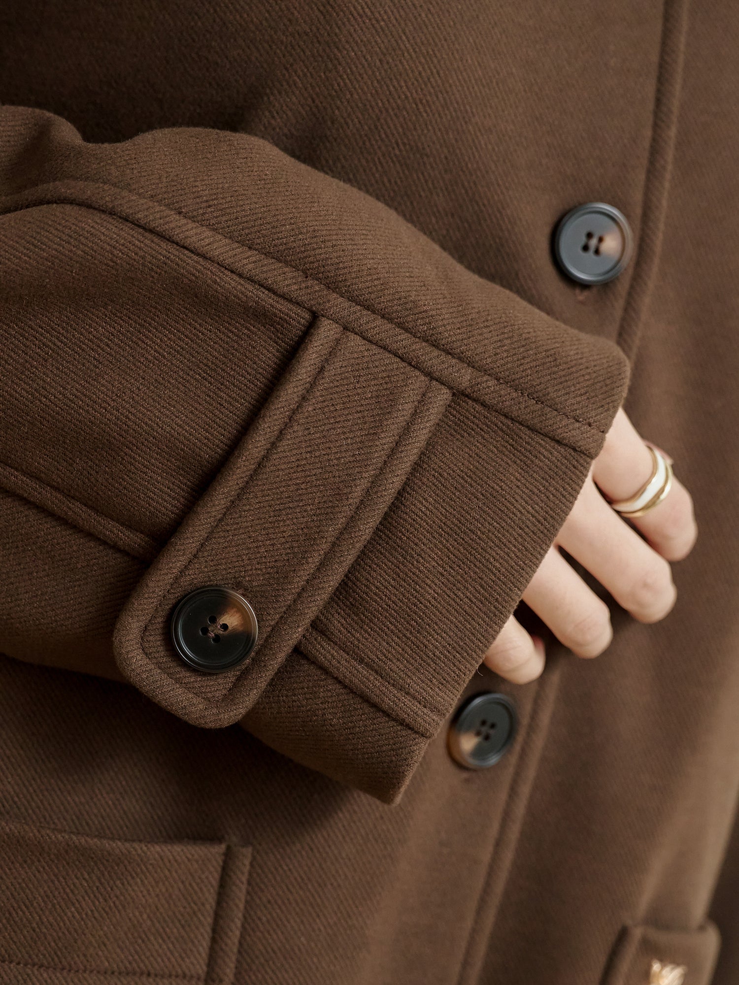 Premium Buttoned Coat