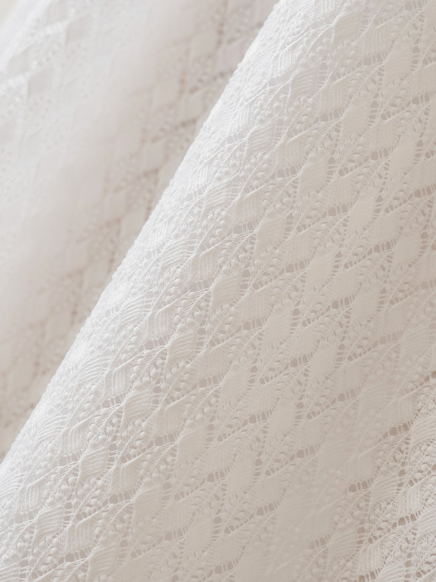 蕾絲感半身長裙