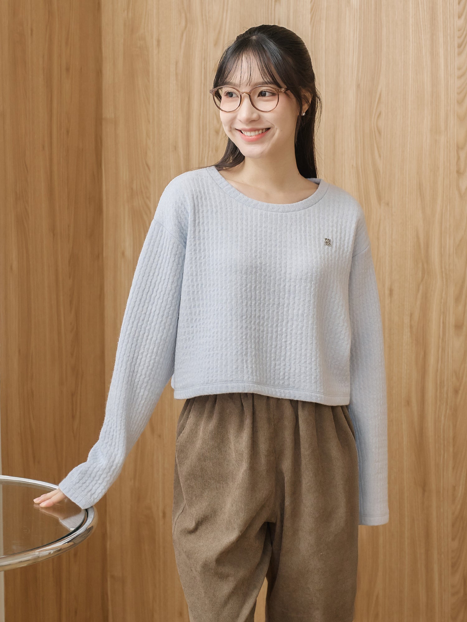 Cotton Candy Knit Top