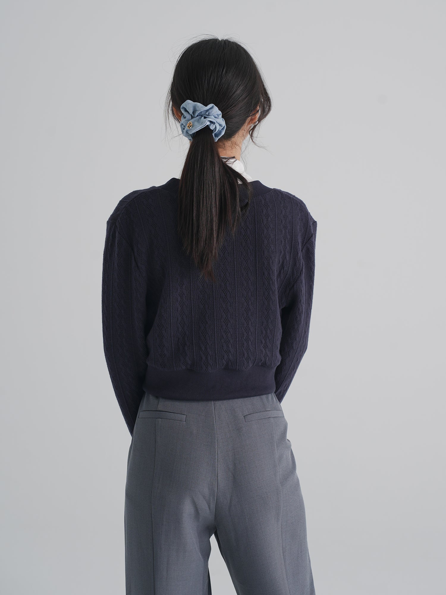 Riveria Signature Cable Knit Top