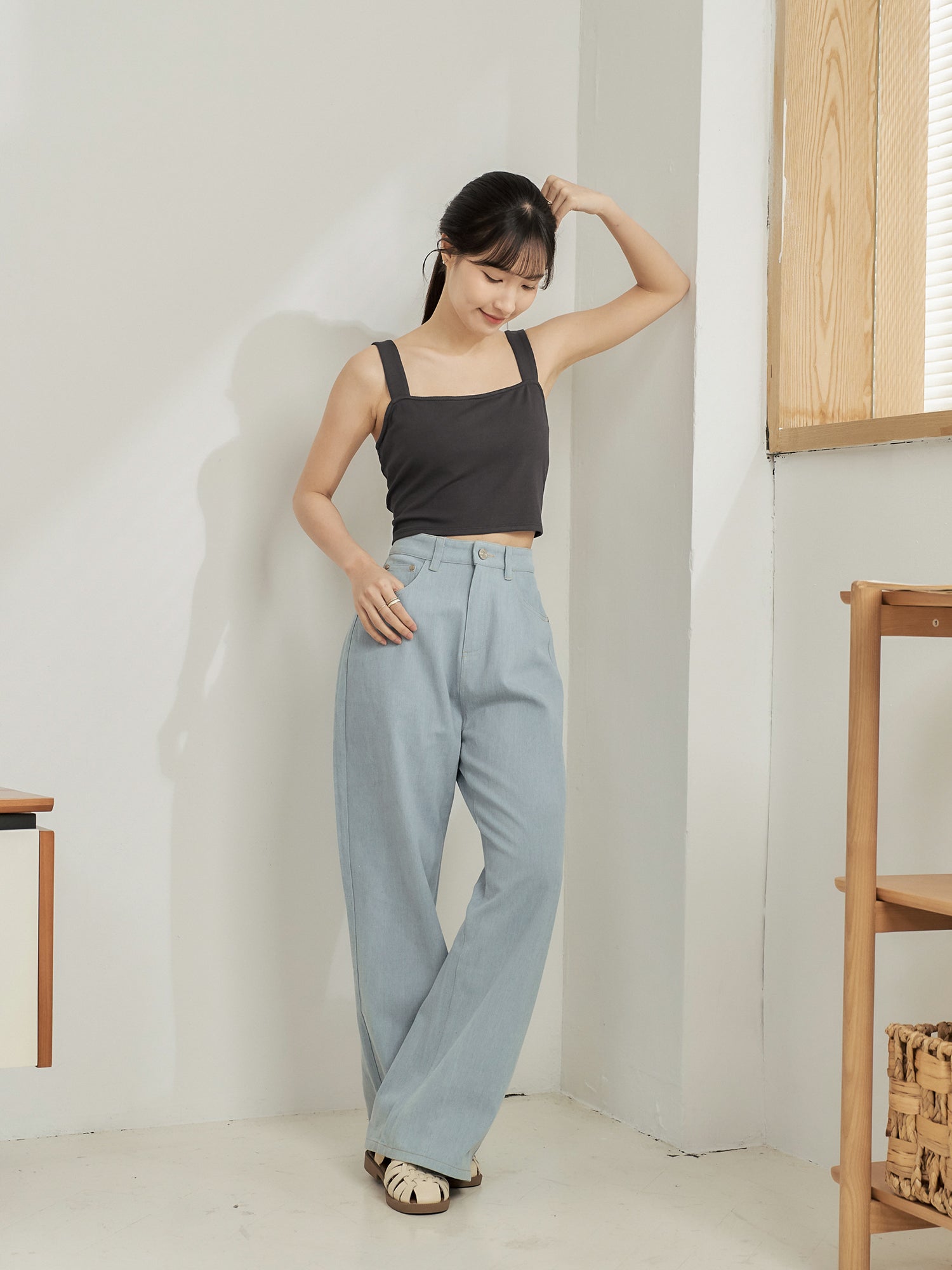 Wide Strap Tank Top