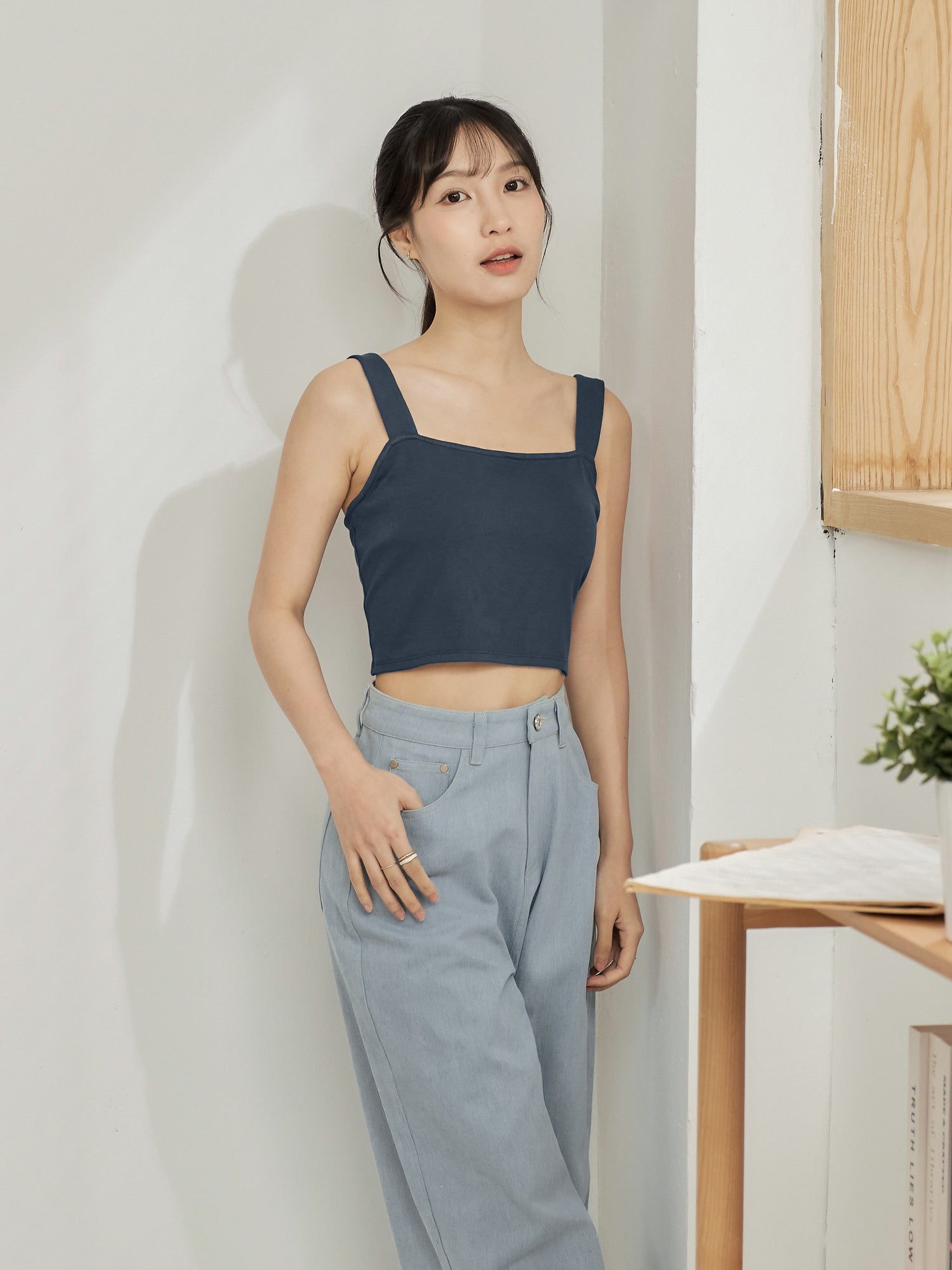 Wide Strap Tank Top