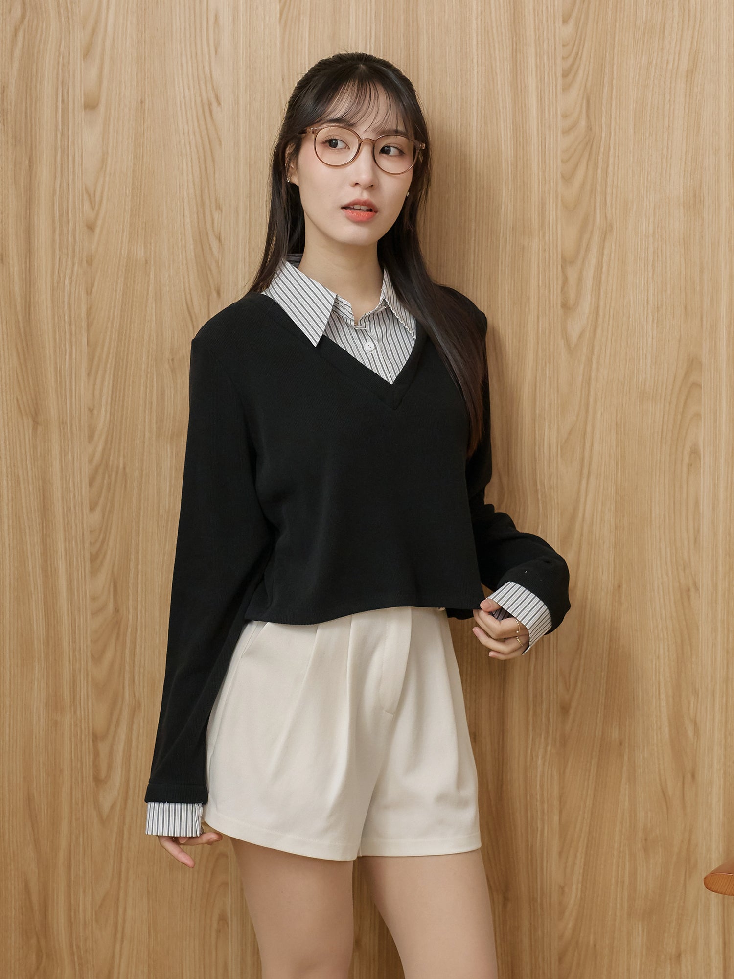 Cashmere Layered Shirt