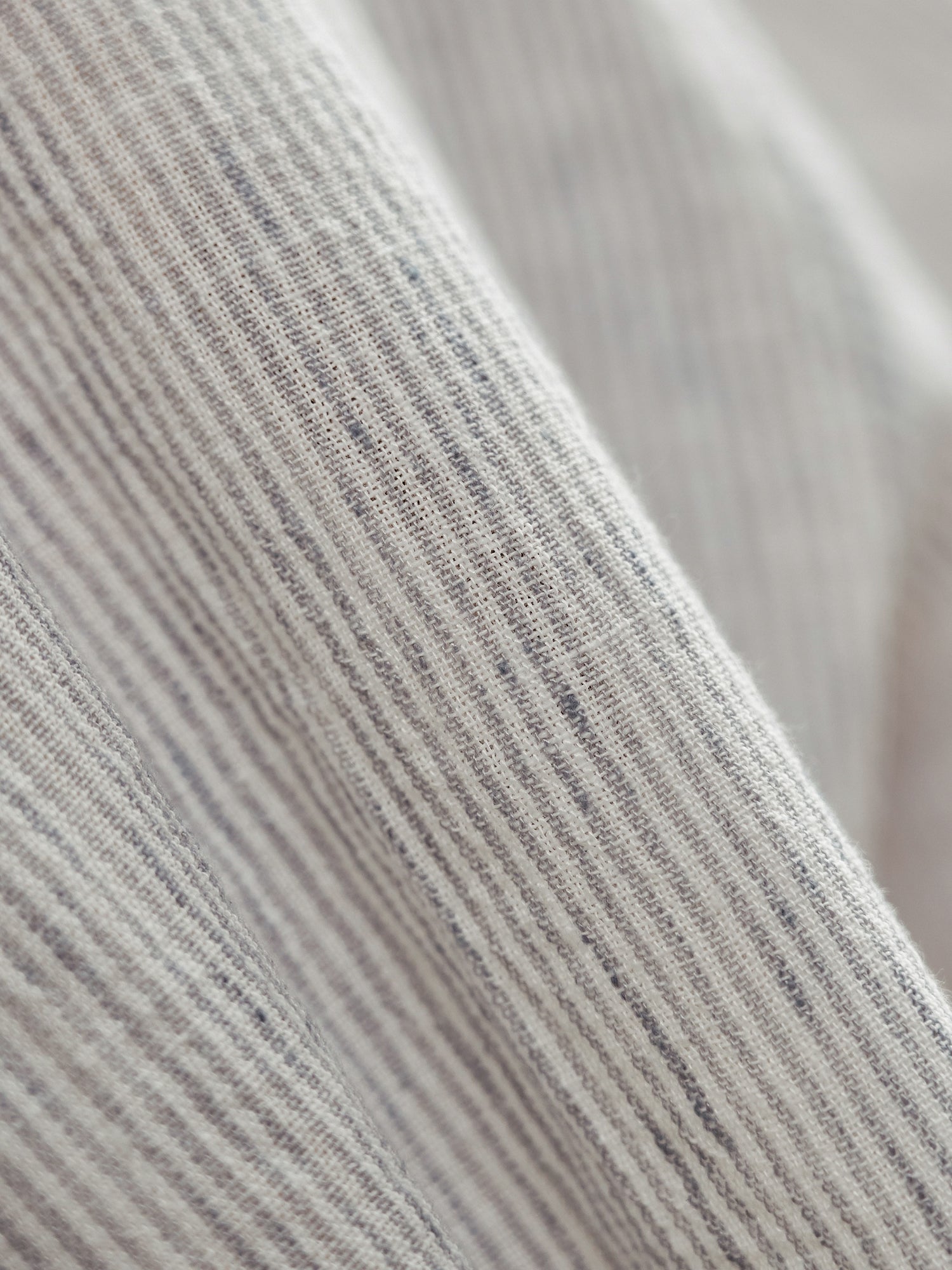 Striped Shirring Waist Shirt