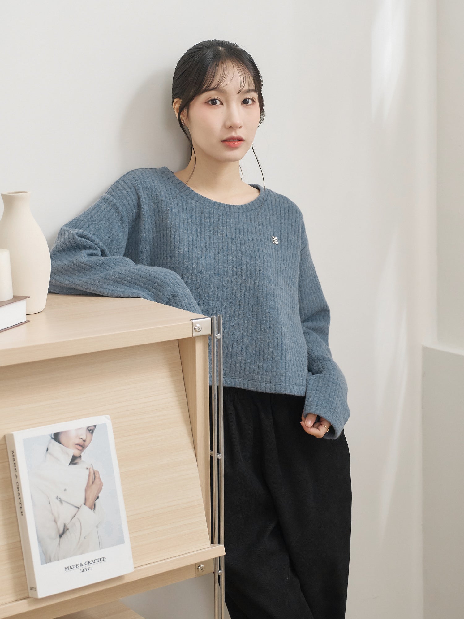 Cotton Candy Knit Top