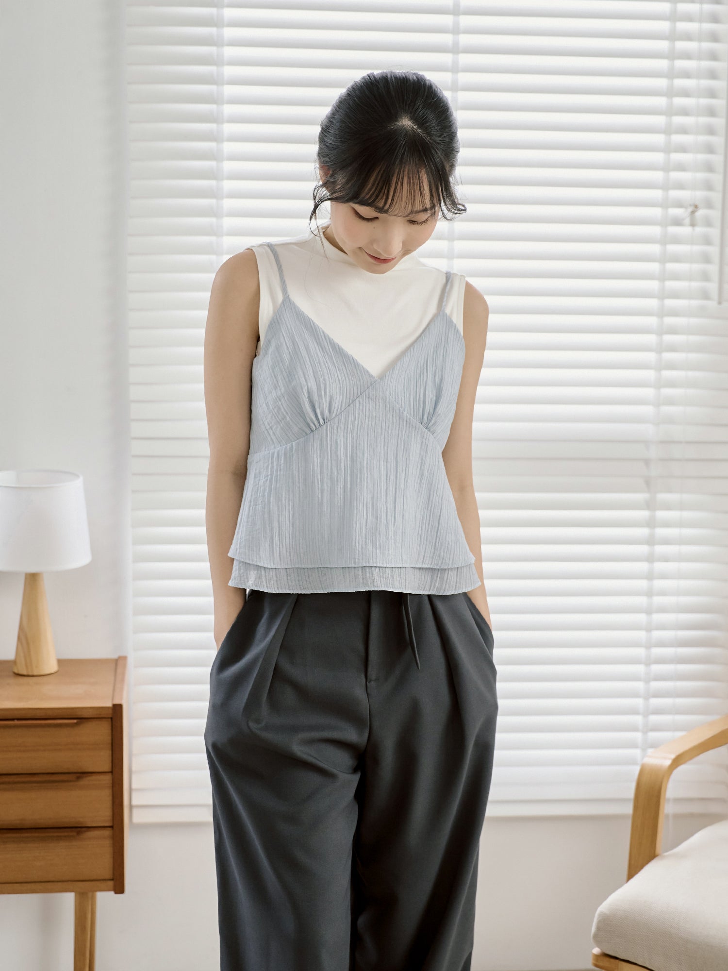 Striped Layer Cami Top