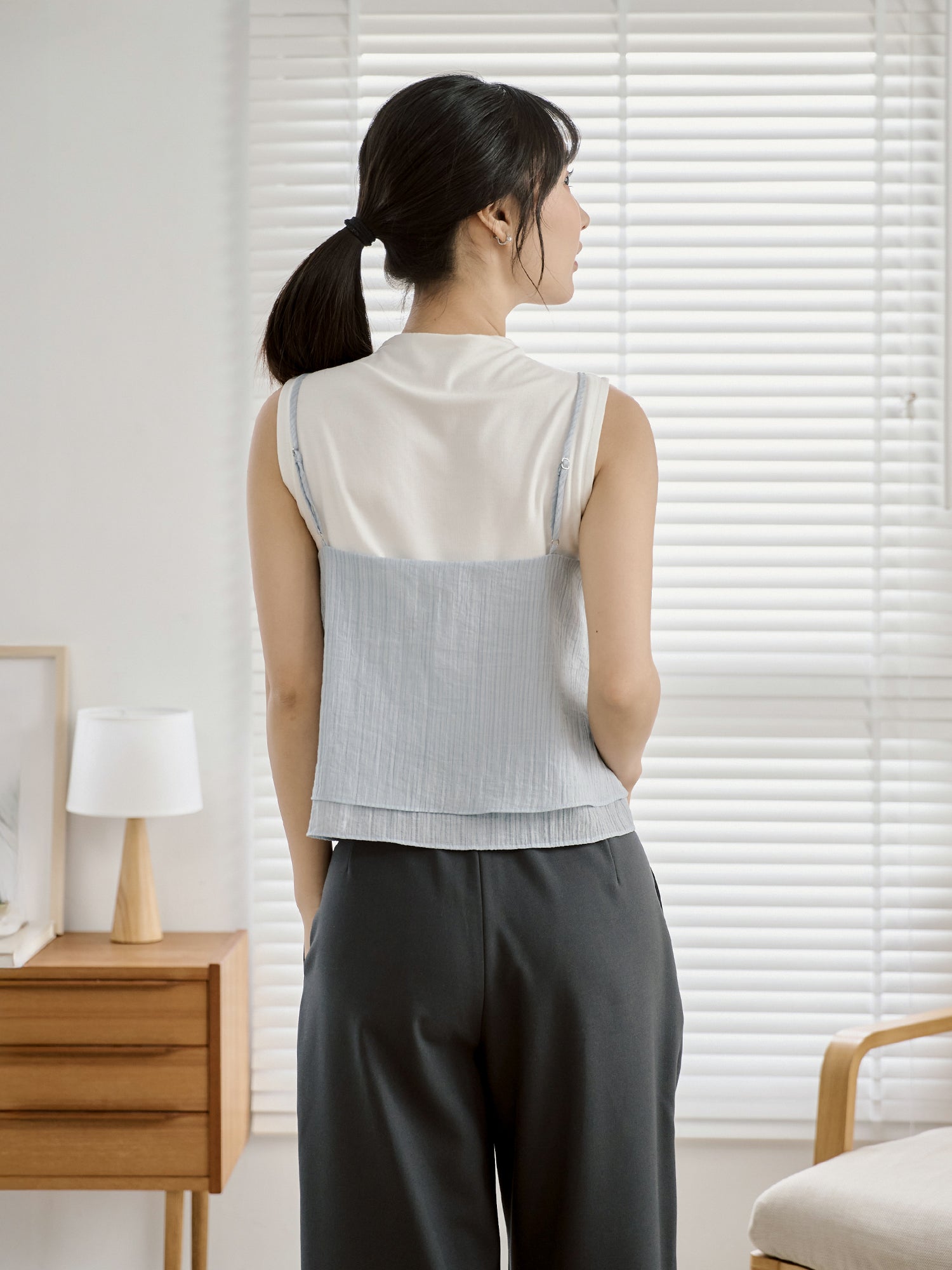 Striped Layer Cami Top