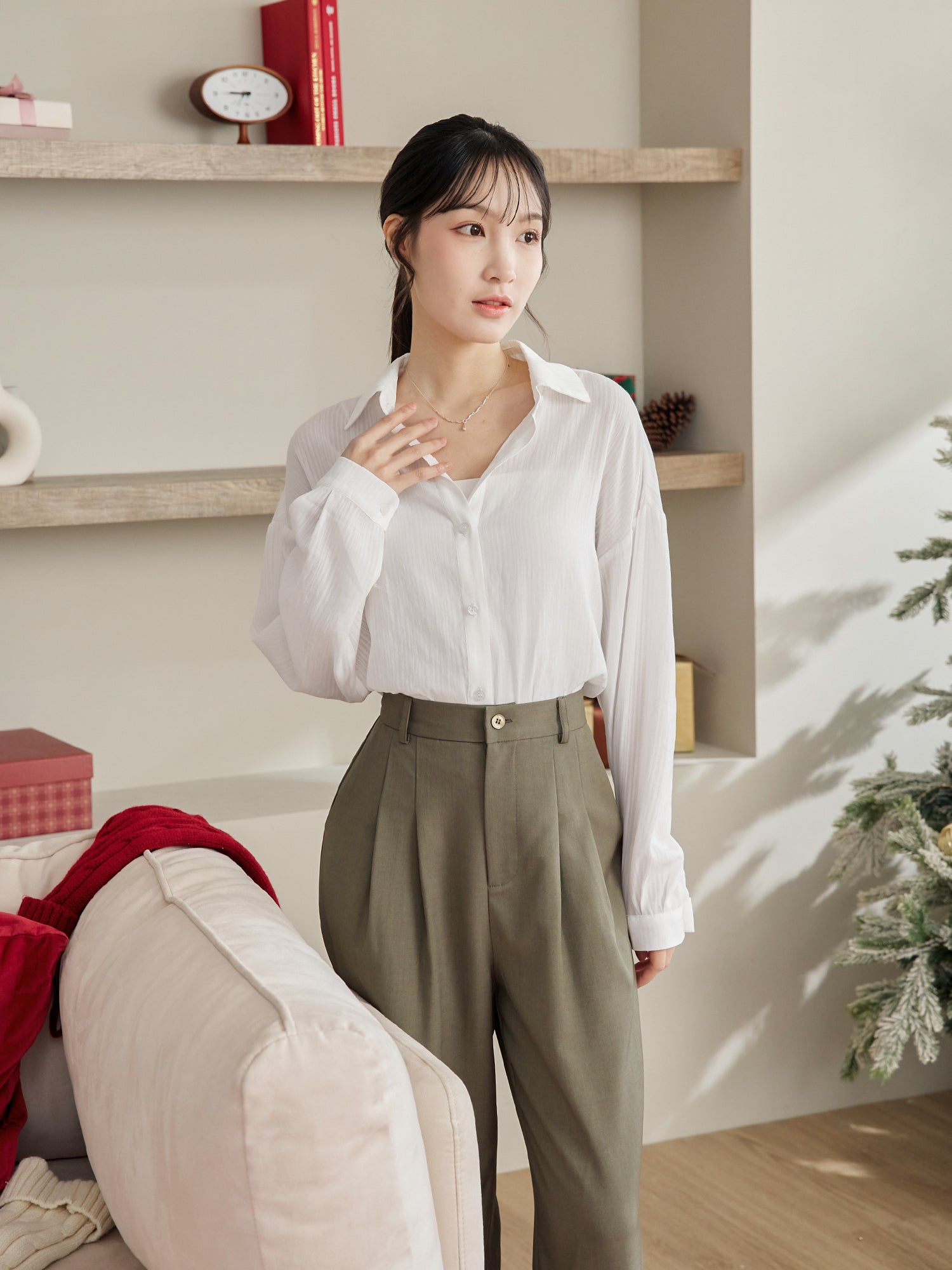 Classic Cropped Shirt