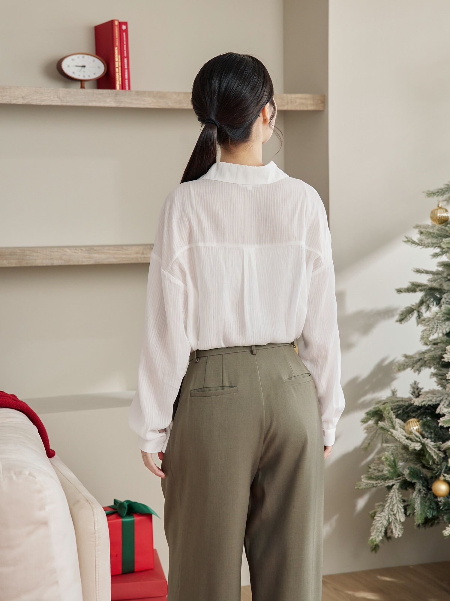 Classic Cropped Shirt