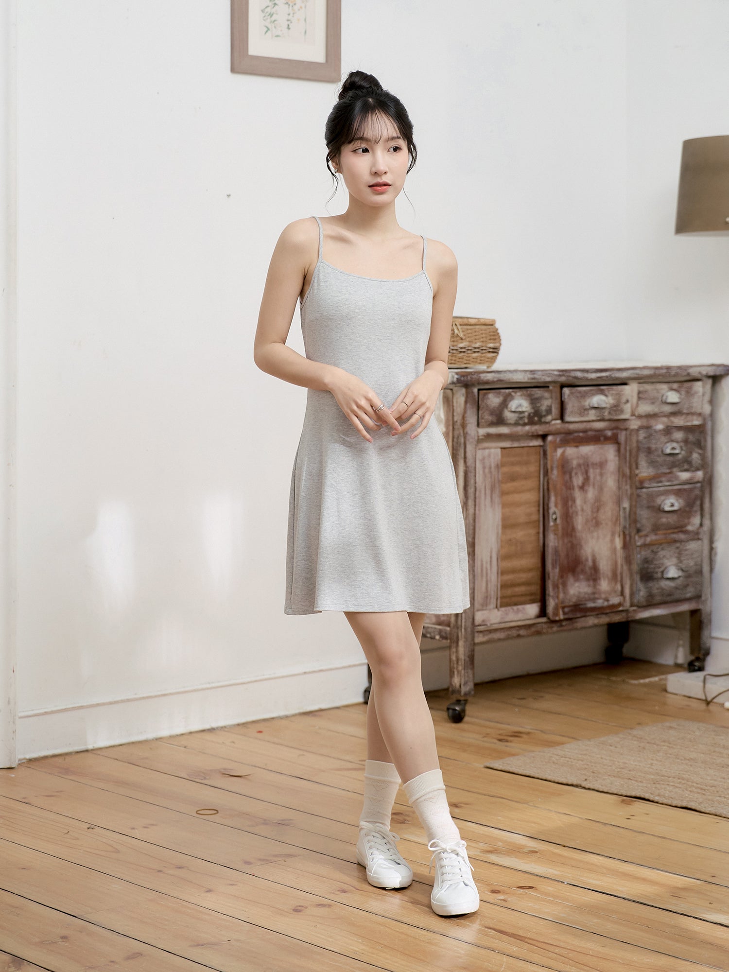 小外套吊帶裙套裝