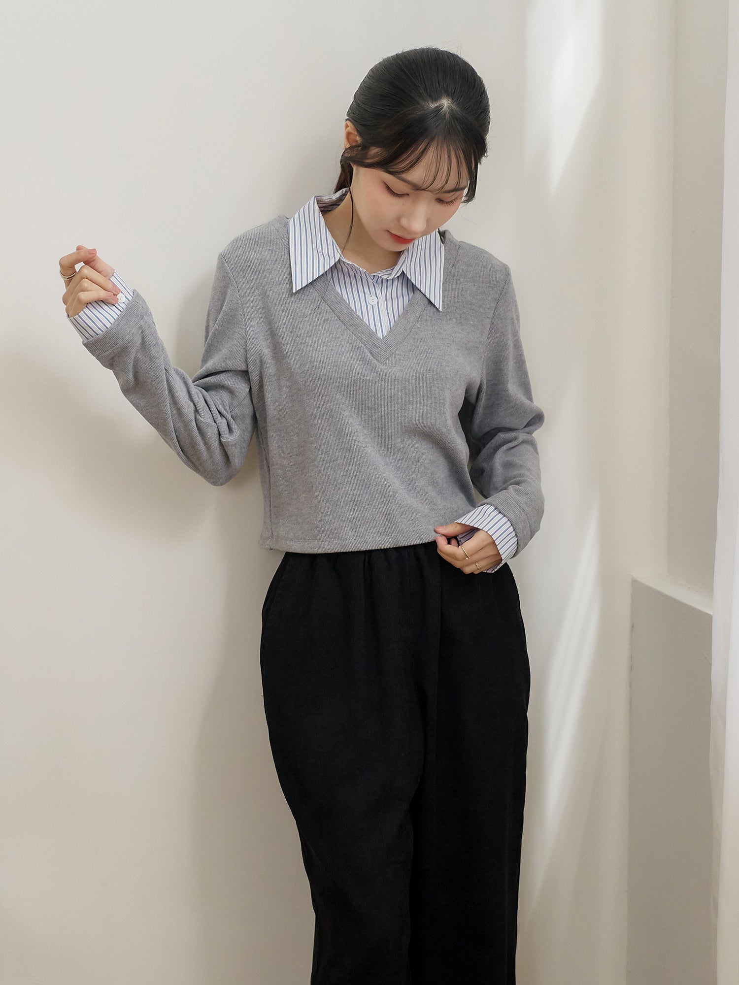 Cashmere Layered Shirt