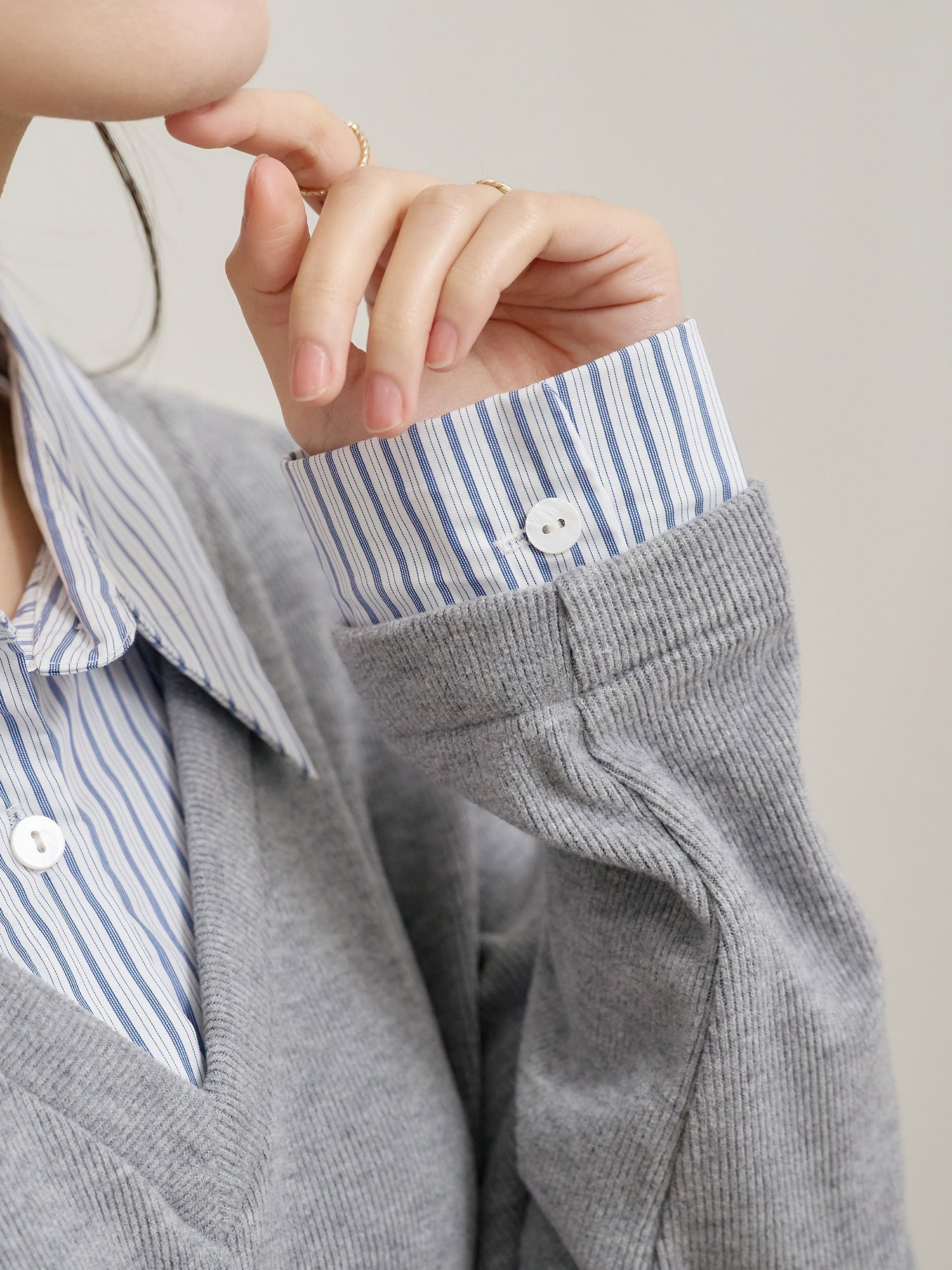 Cashmere Layered Shirt
