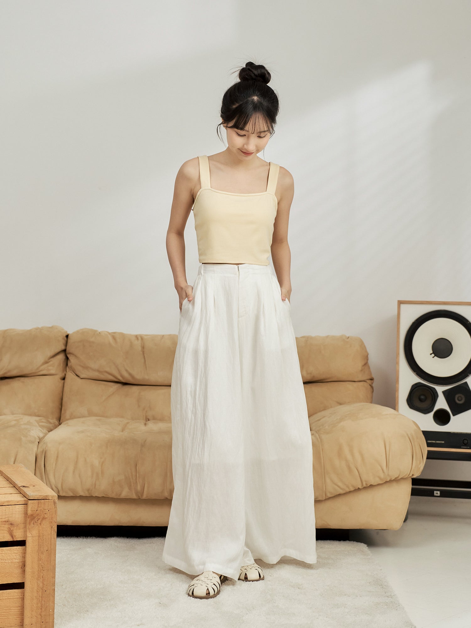 Wide Strap Tank Top